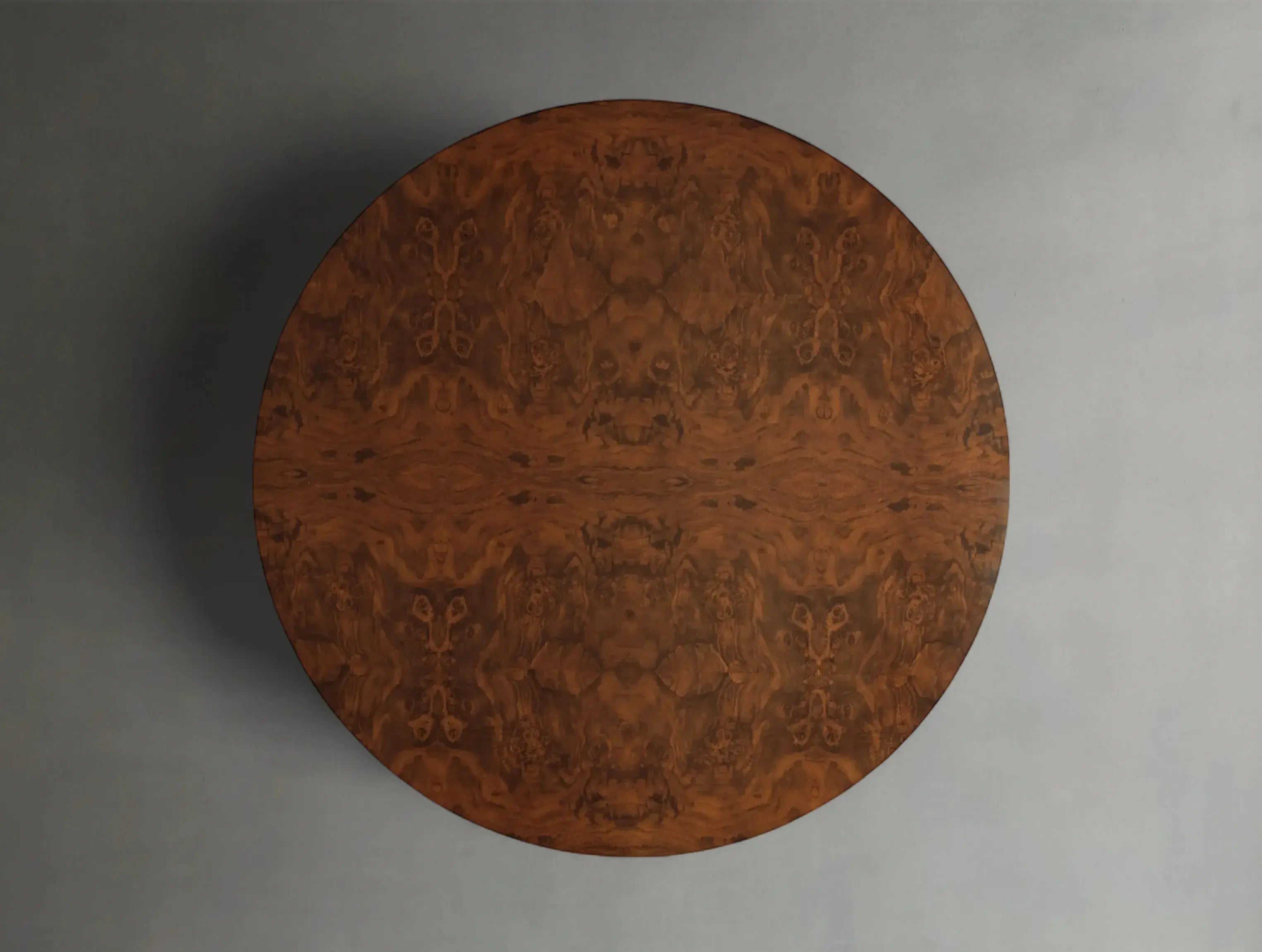 Yanori Burl Round Coffee Table ARDENEL