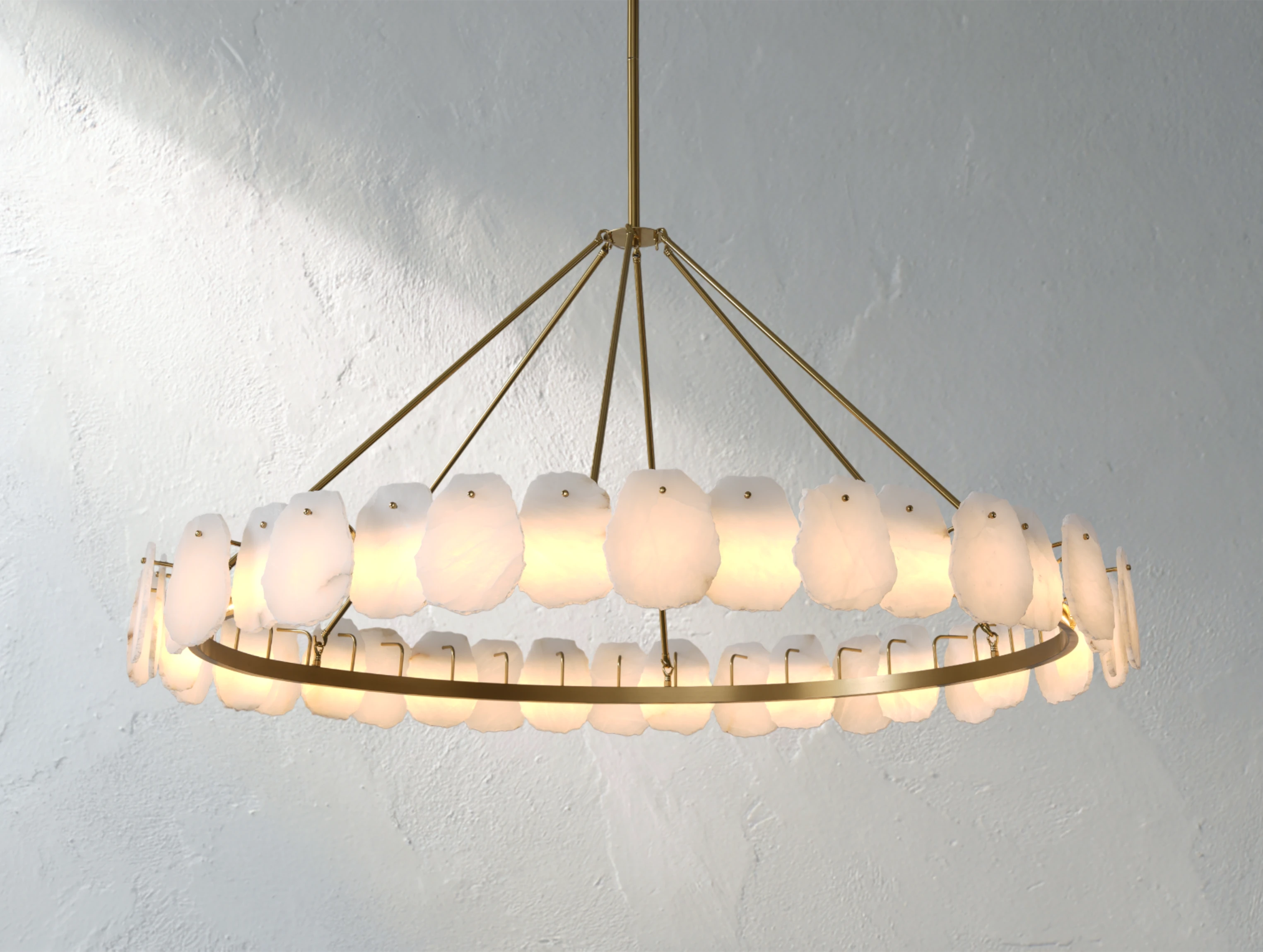 Aurelis Alabaster Chandelier