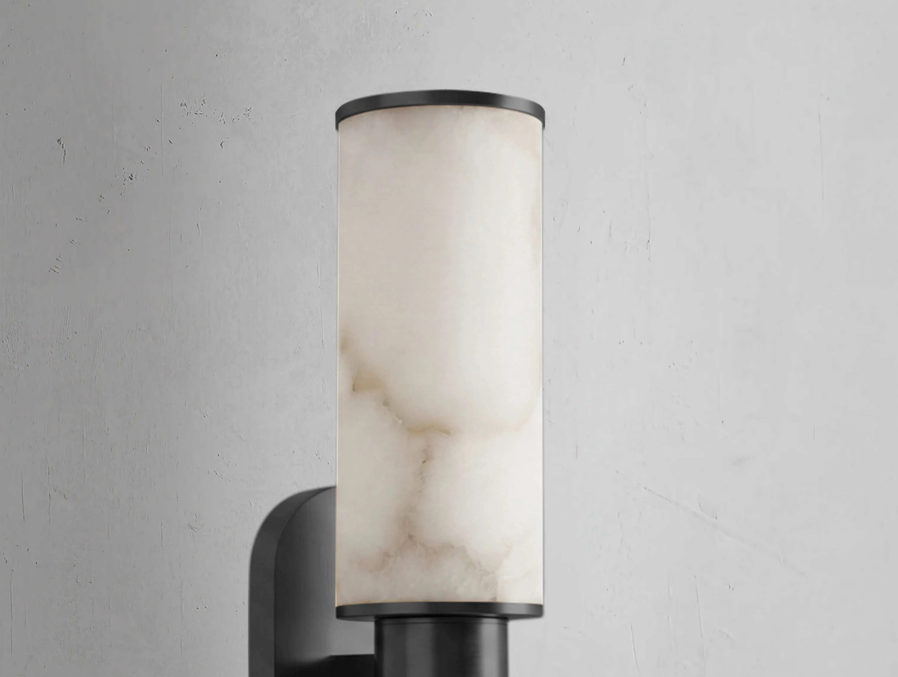 Horlin Double Sconce in Alabaster