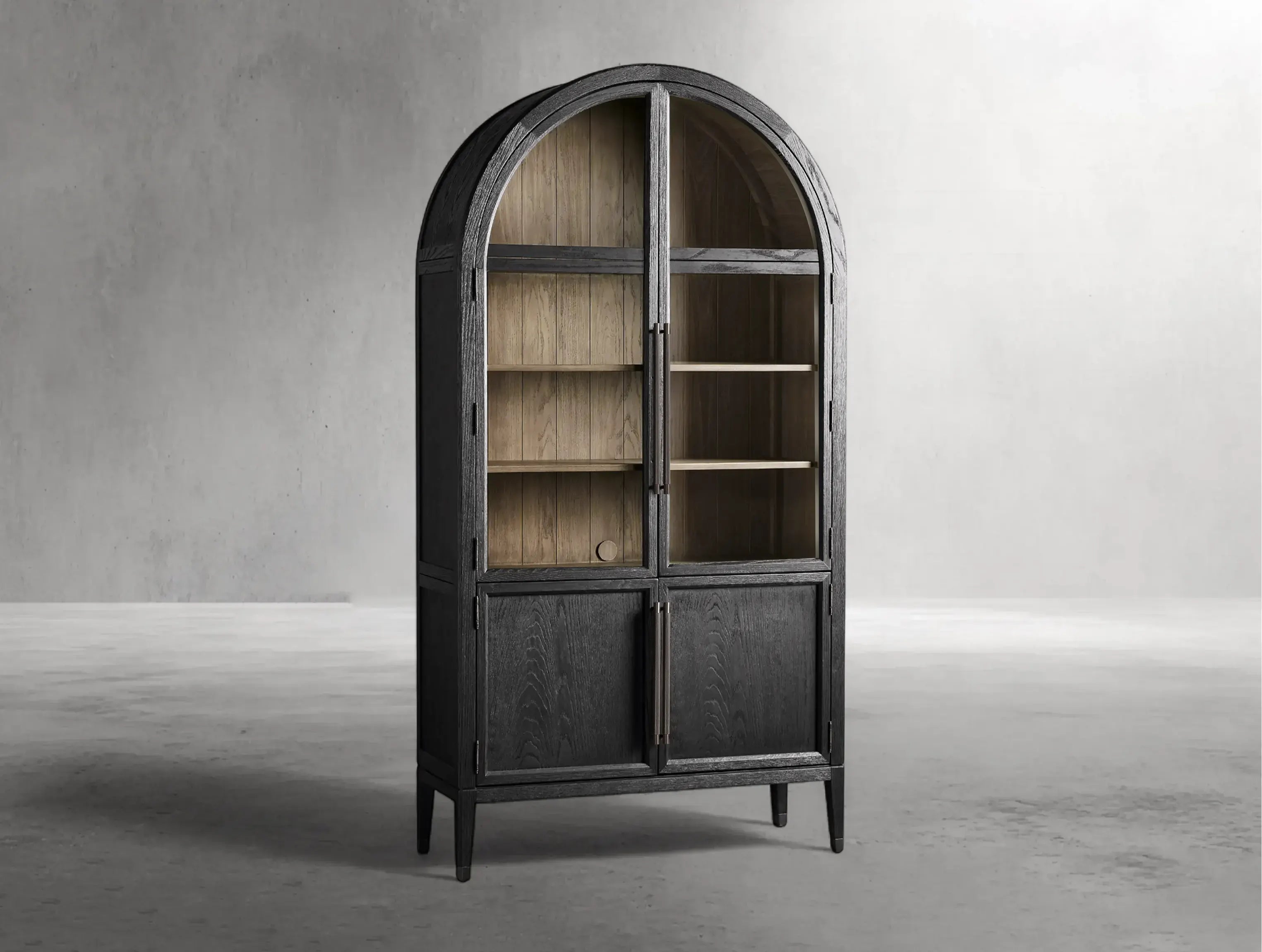 Hottiy Glass Display Cabinet - LED