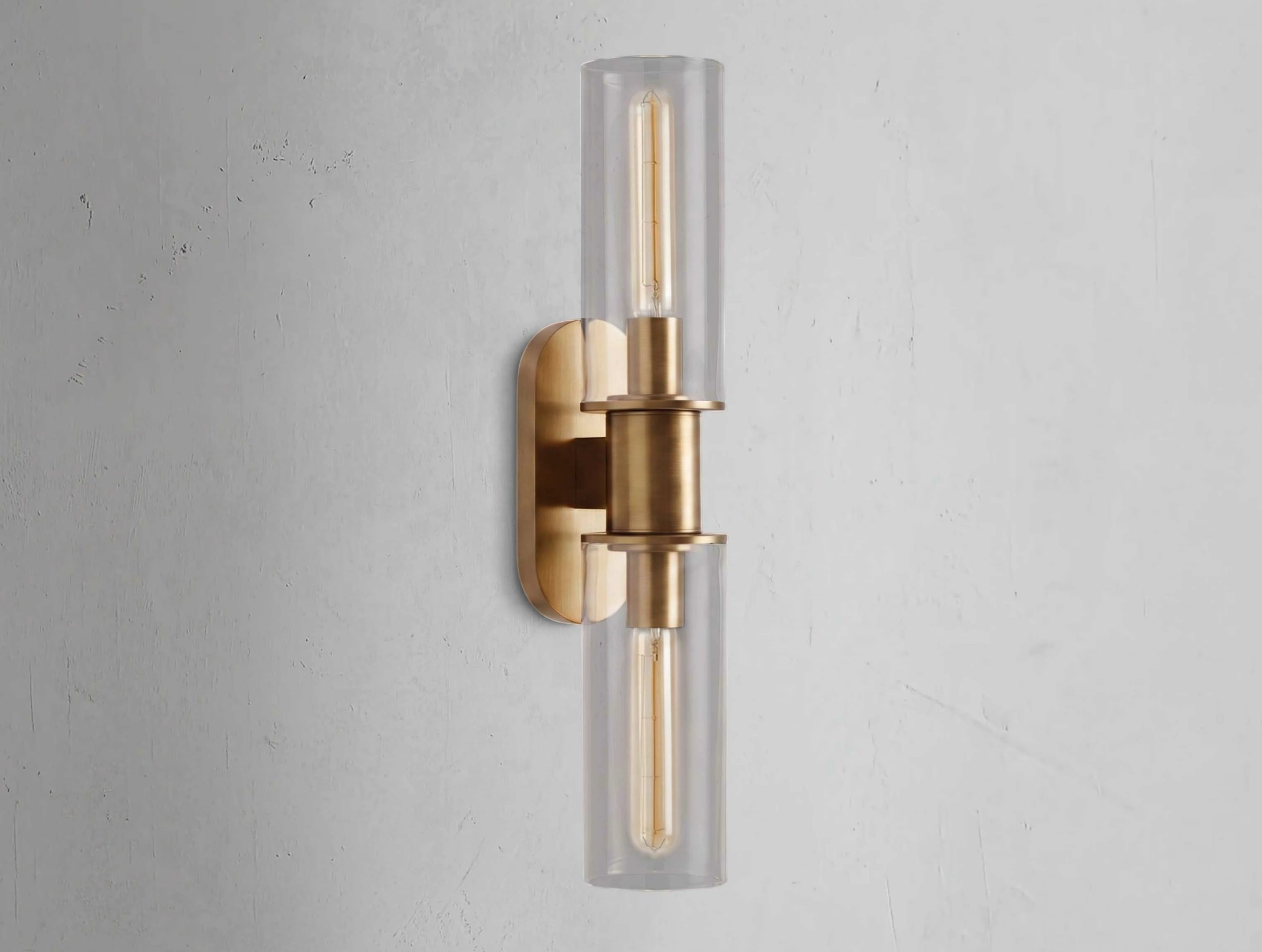 Horlin Double Sconce in Clear