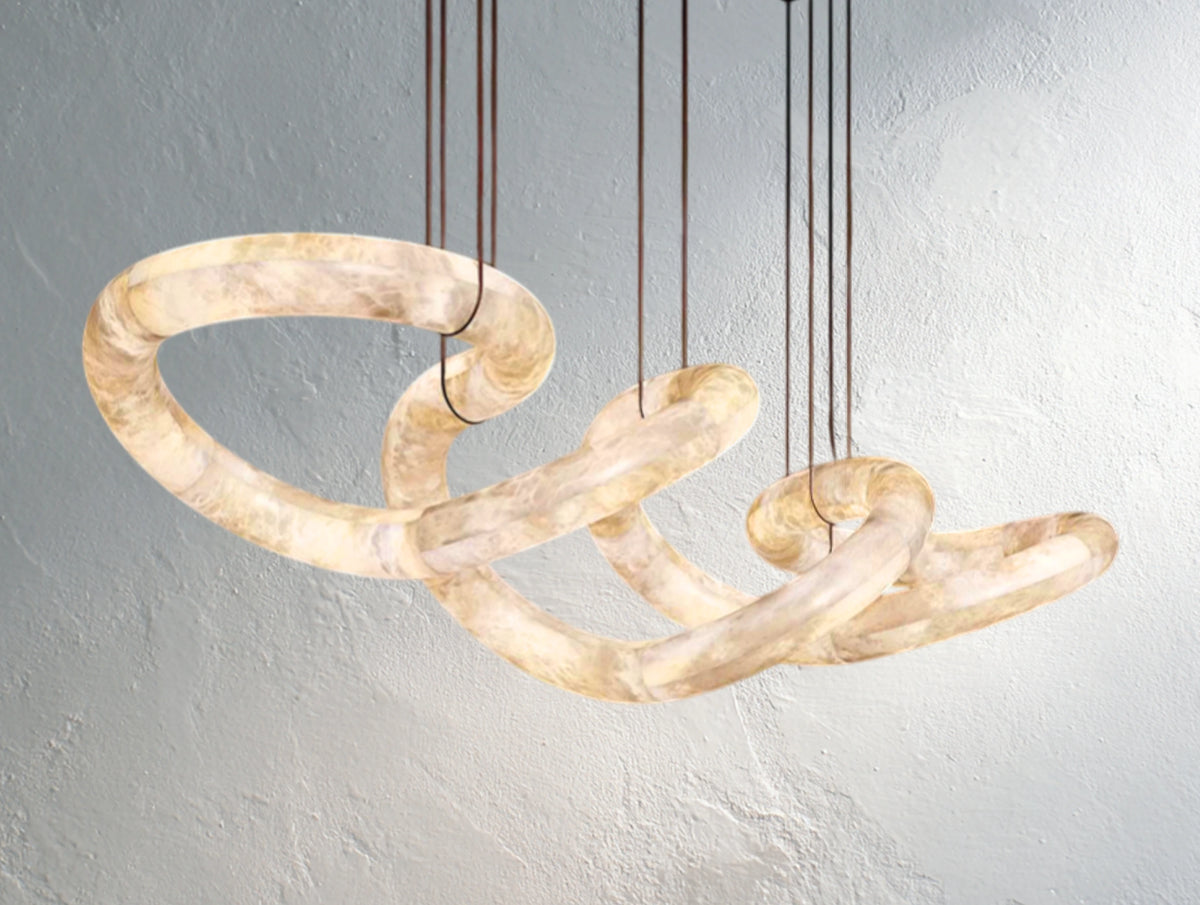 Incessant Alabaster Chandelier
