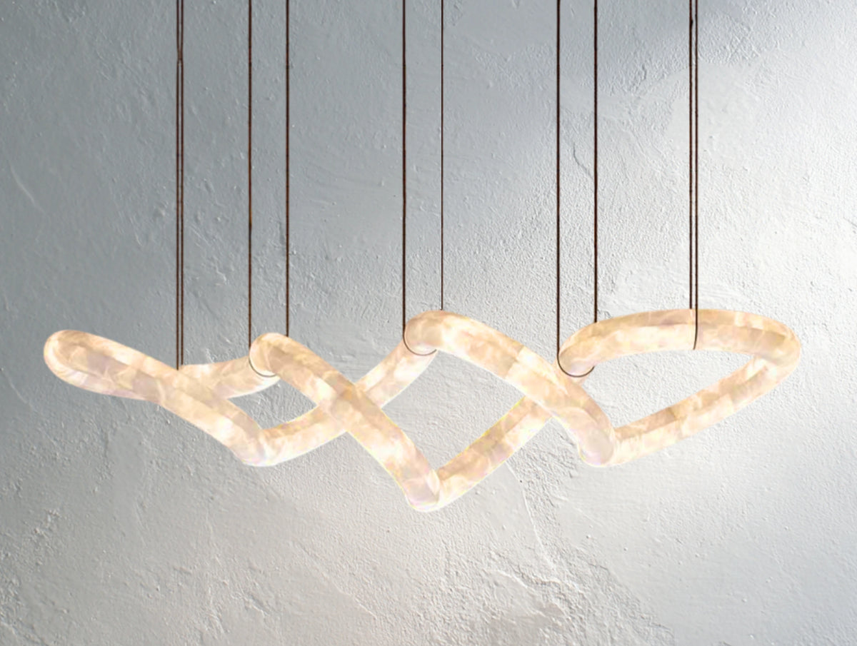 Incessant Alabaster Chandelier