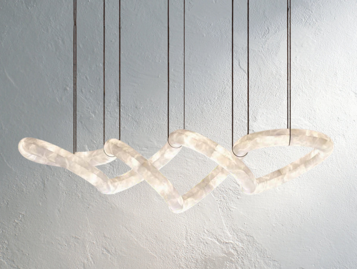 Incessant Alabaster Chandelier