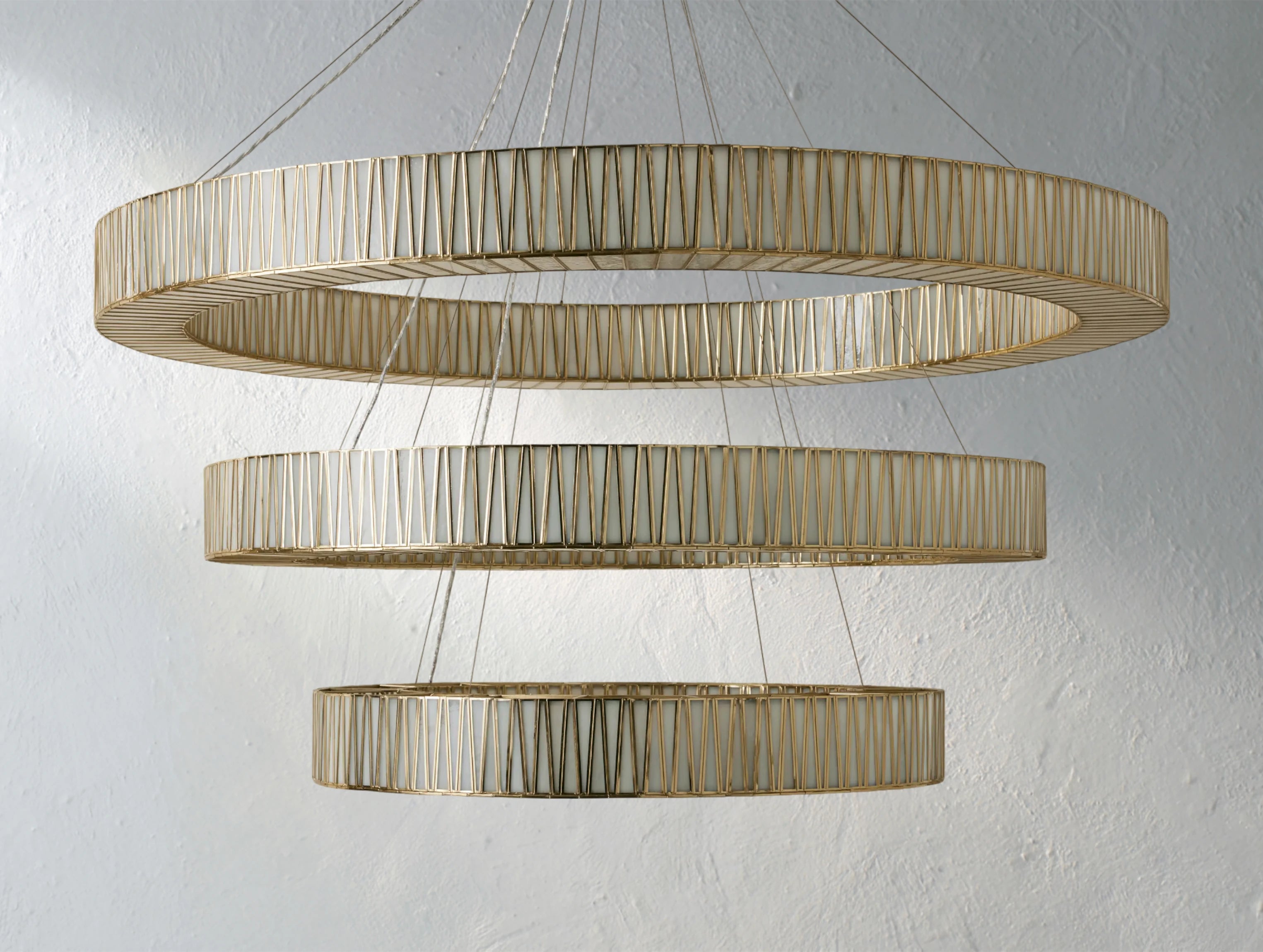 Junet 3-Tier Round Chandelier