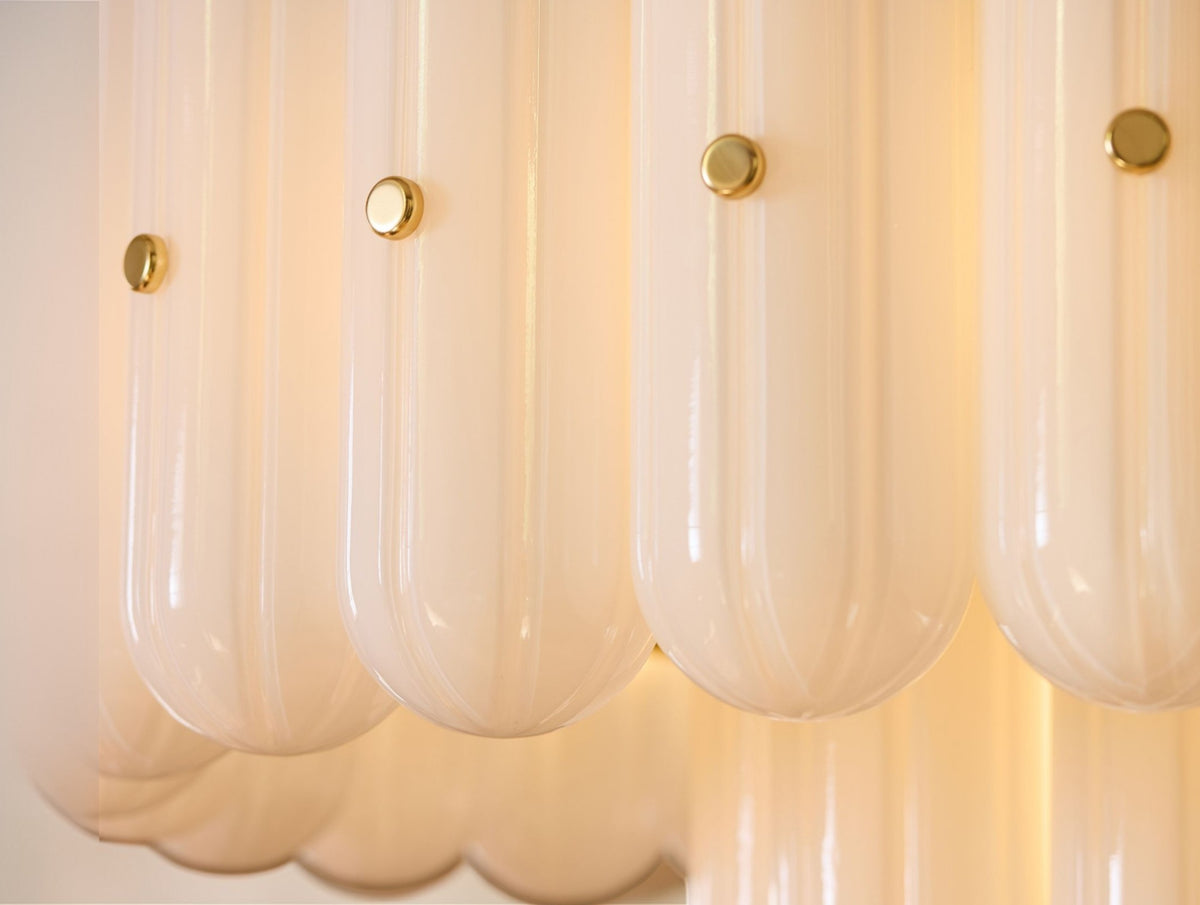 Virello Double Tier Column Chandelier