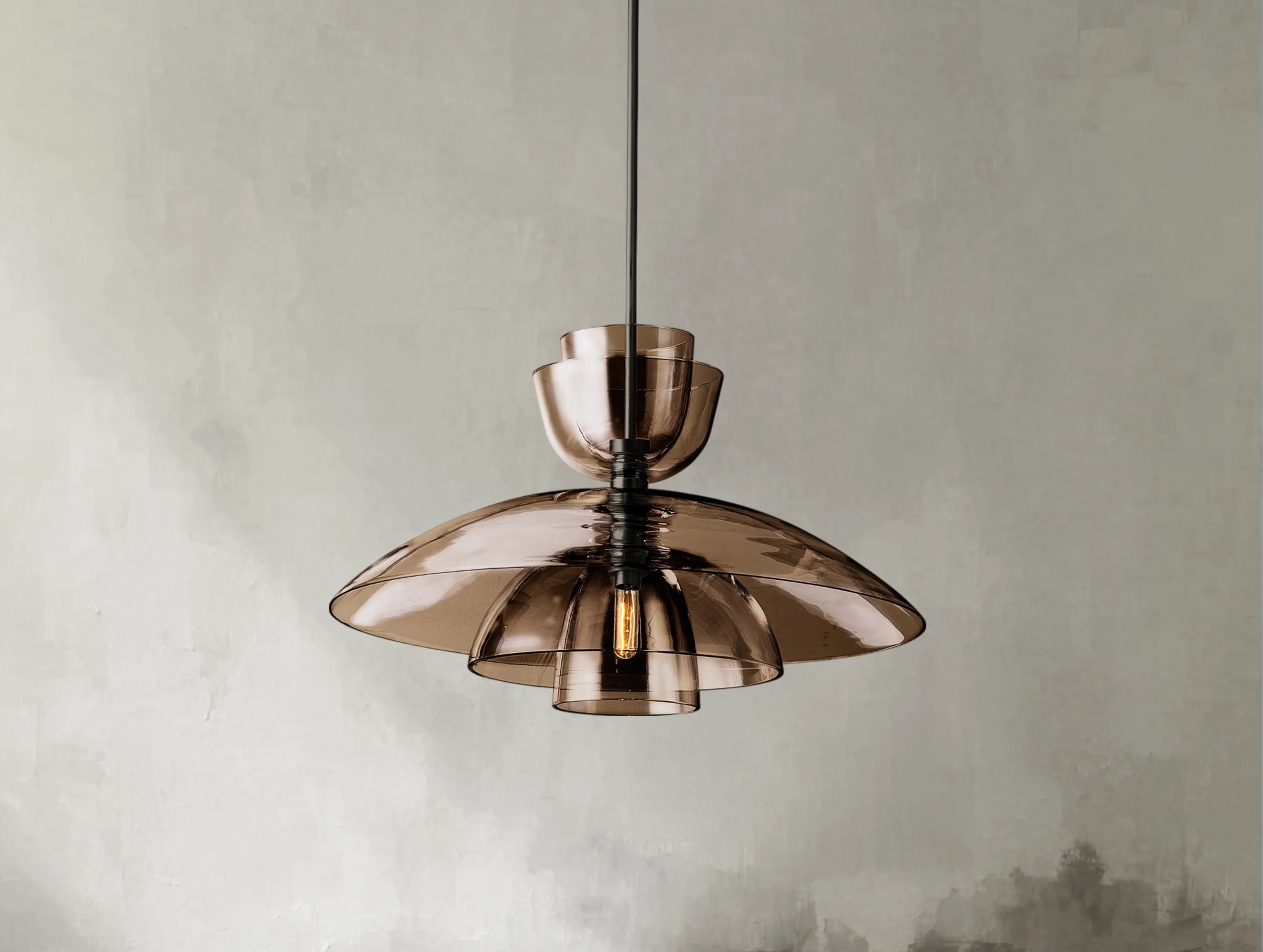 Blum Glass Cloche Grand Pendant