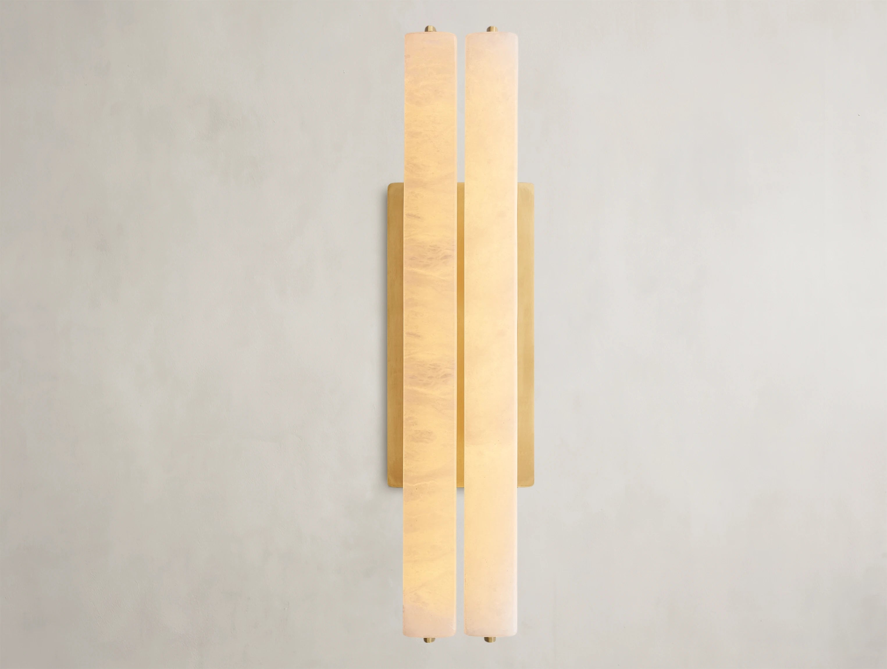 Ardubon Alabaster Double Sconce