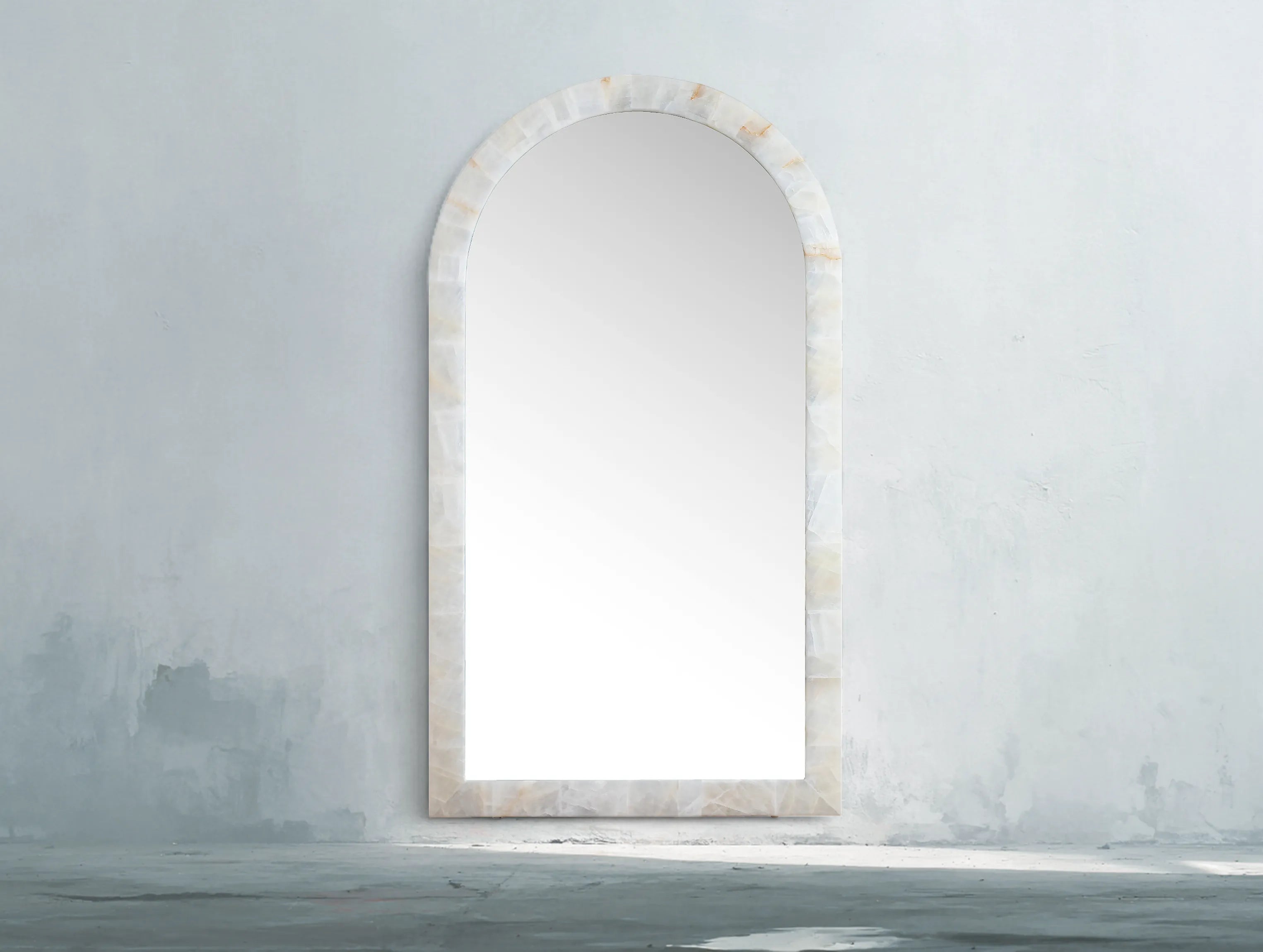 Hamary Calista Round Floor Mirror
