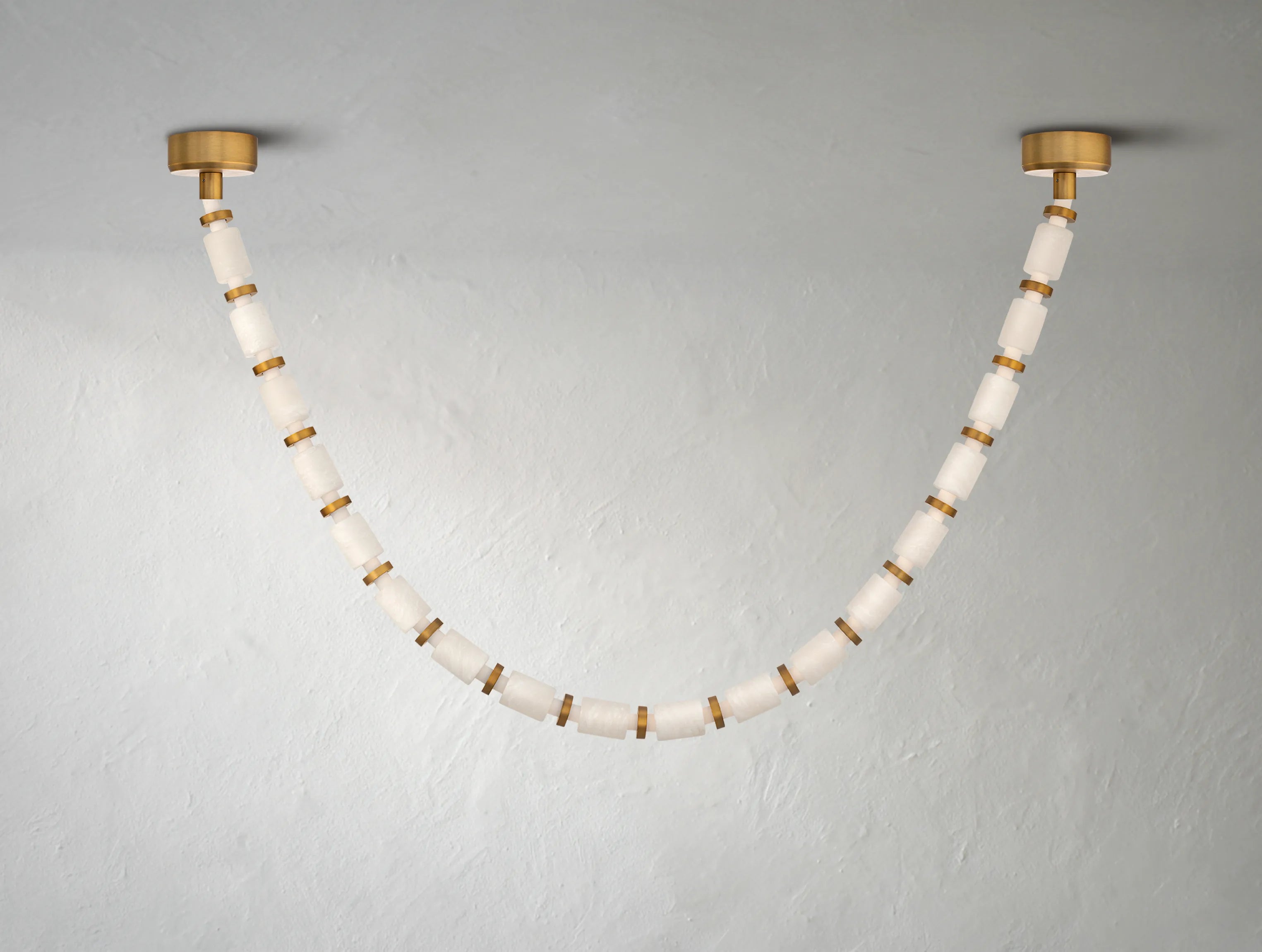 Elaris Chain Alabaster Chandelier