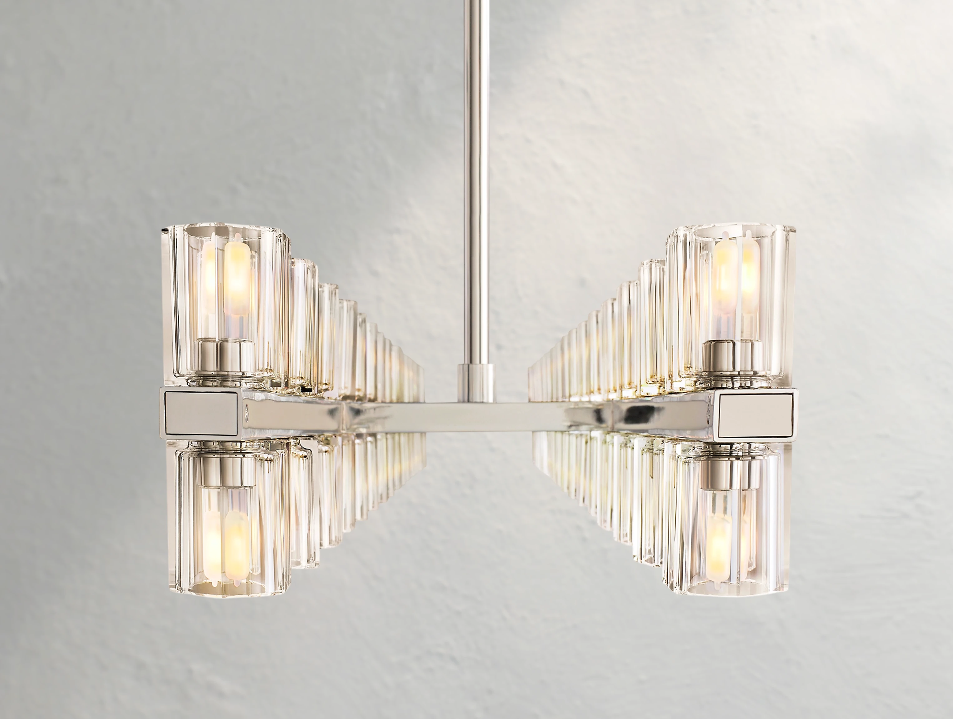 Gearra LED Rectangular Chandelier