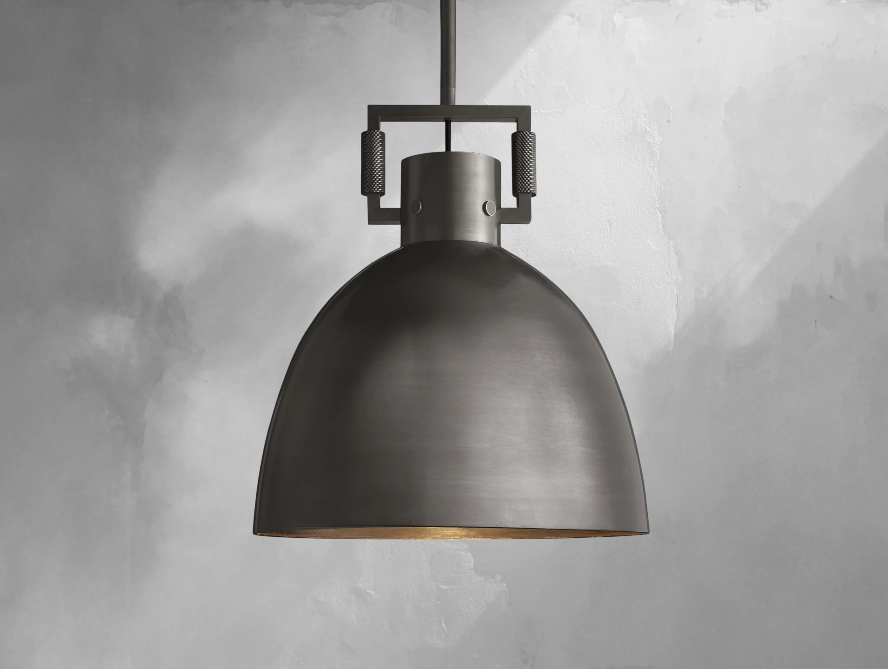 Mechanic Metal Cloche Pendant