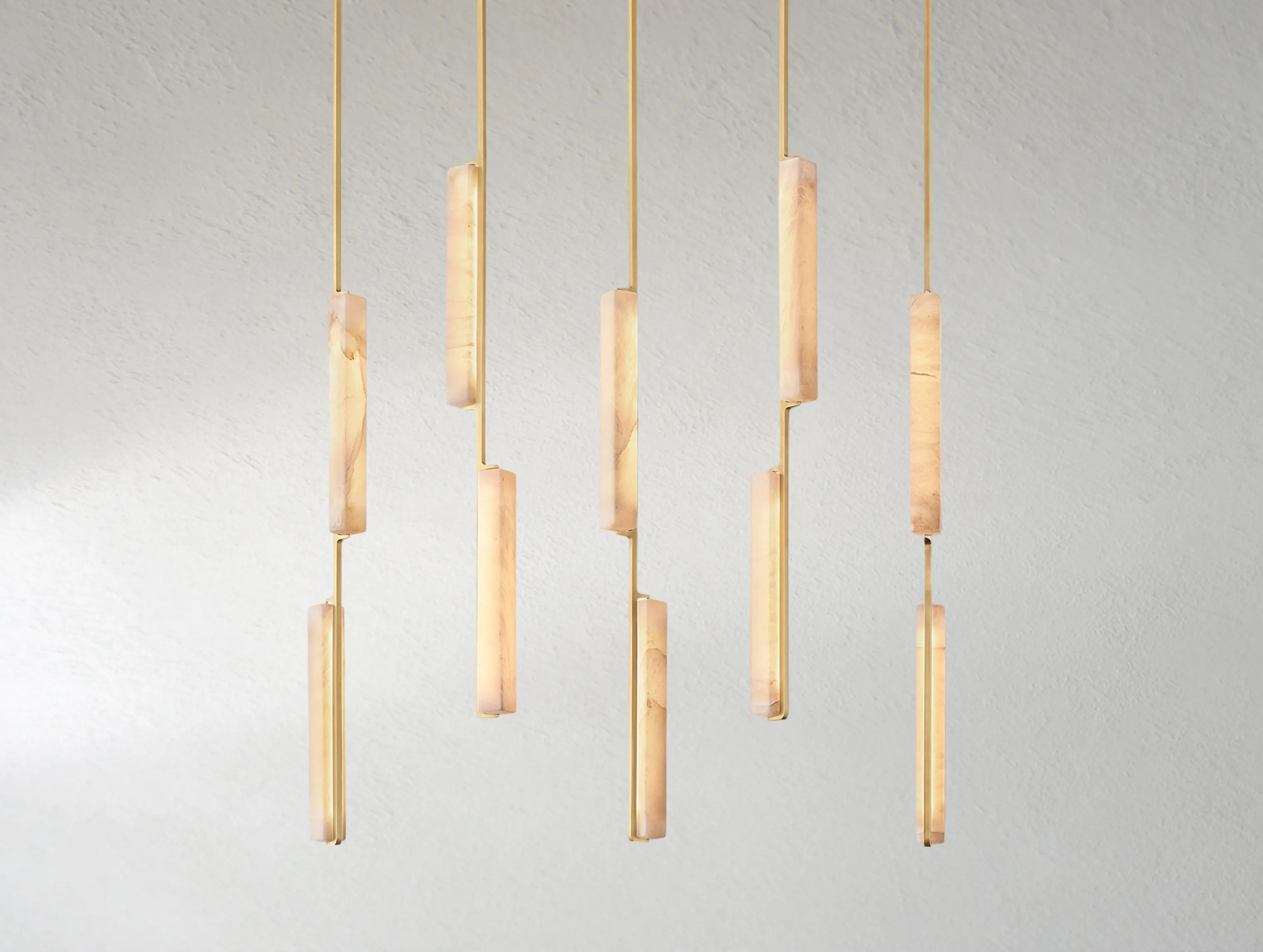 Ardubon Alabaster Linear Chandelier