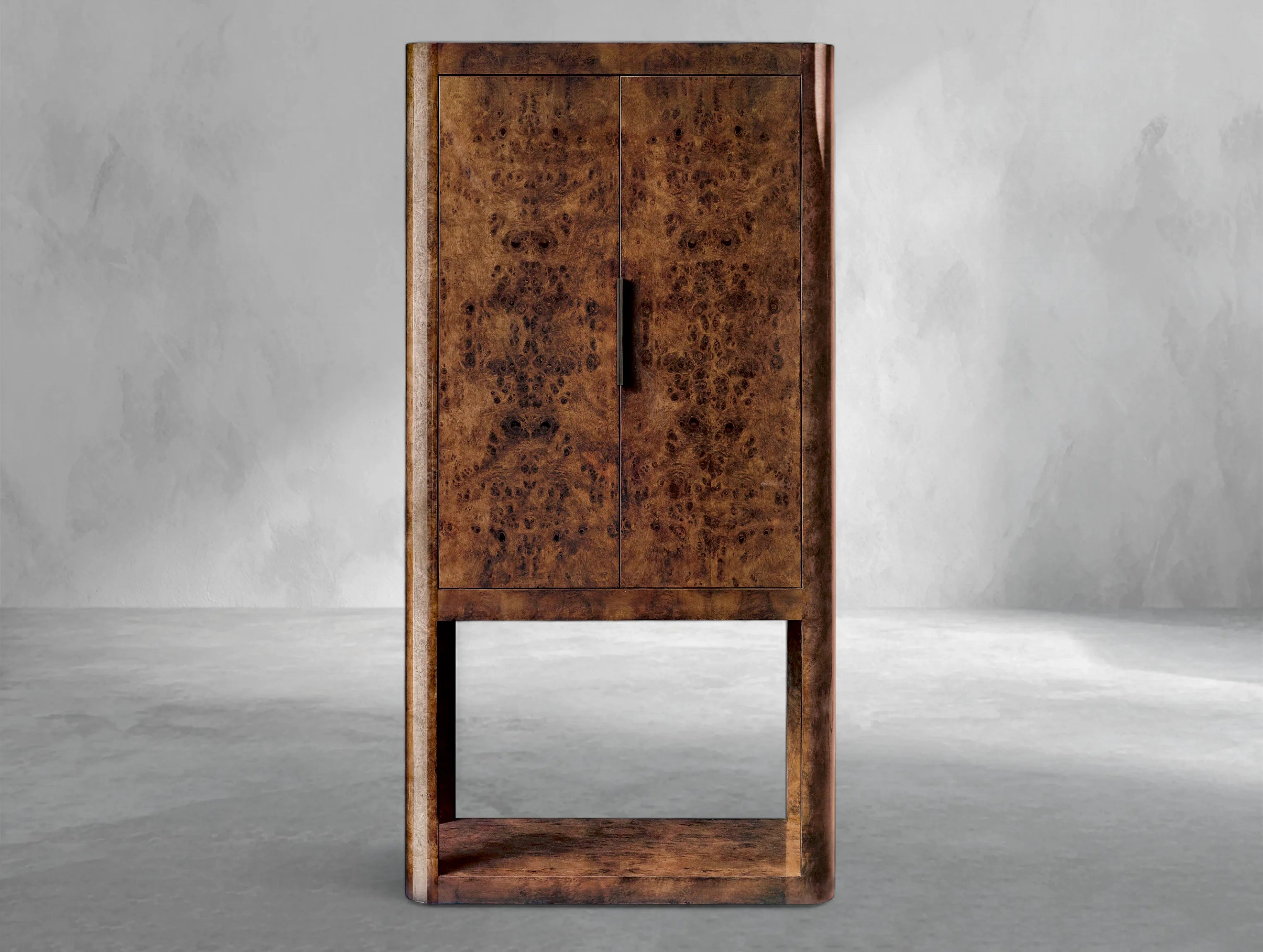 Roryland Burl Bar Cabinet
