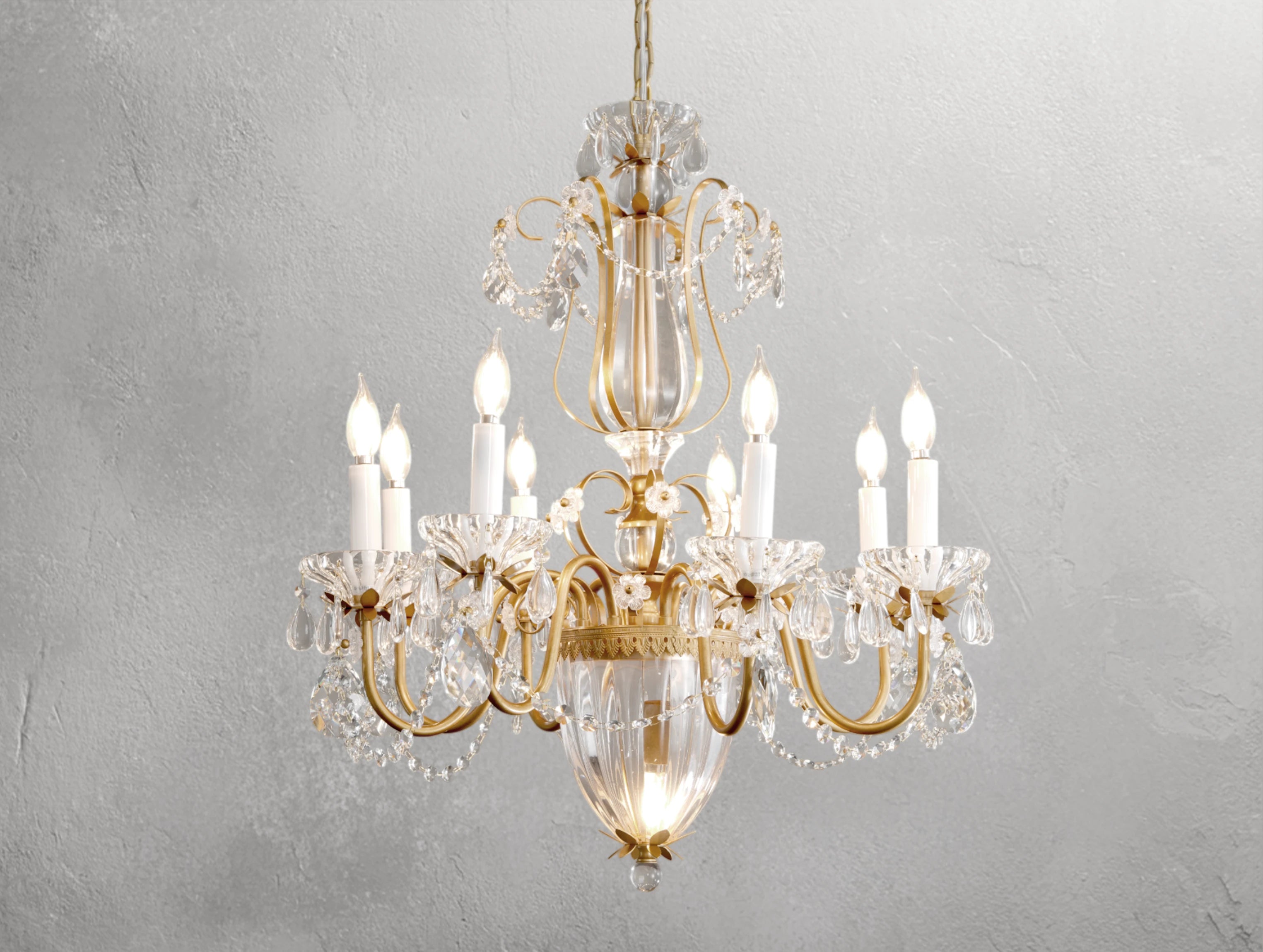 Bagalt Crystal Round Chandelier