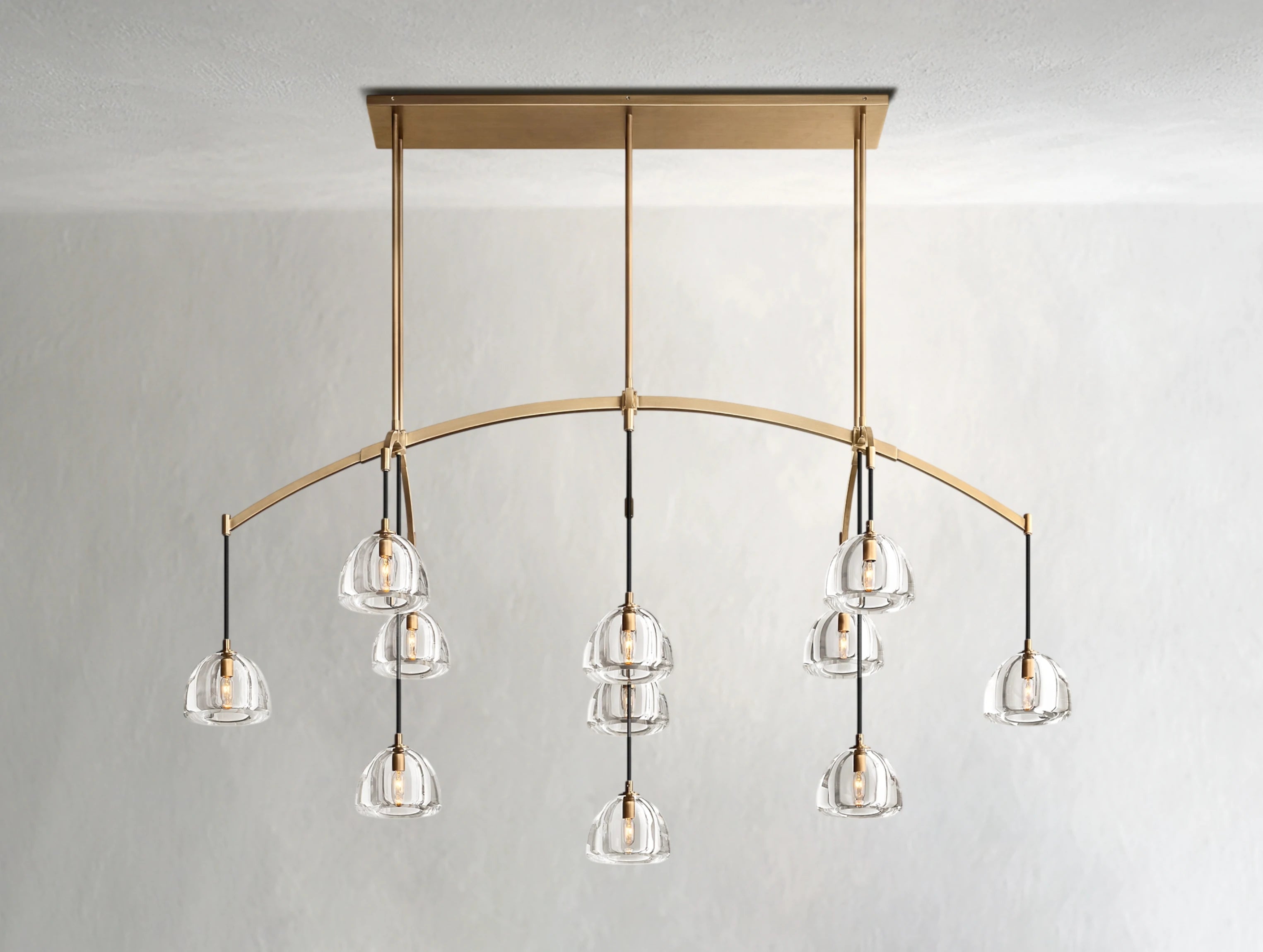 Mushcloud Linear Chandelier