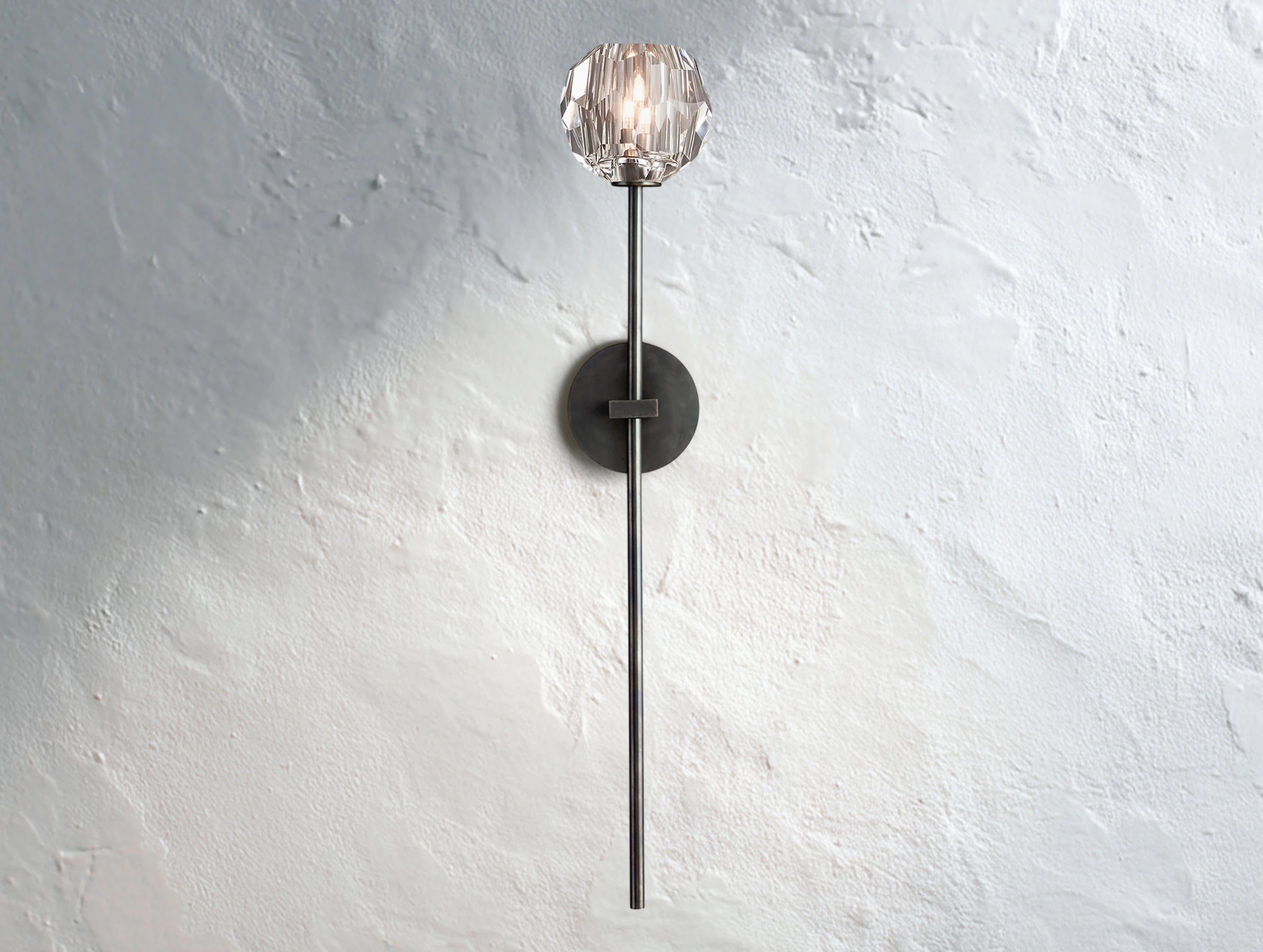 Orbital Cristal Glass Grand Sconce