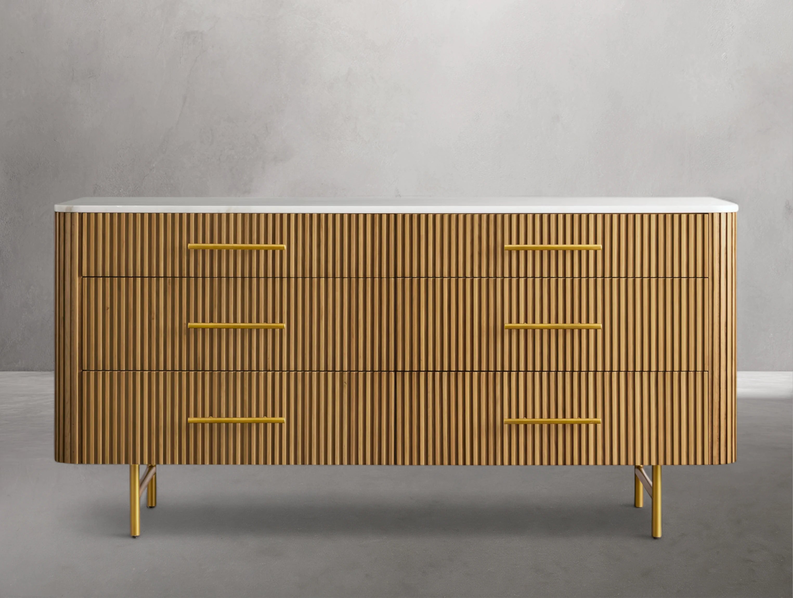 Rolphin Six-Drawer Dresser