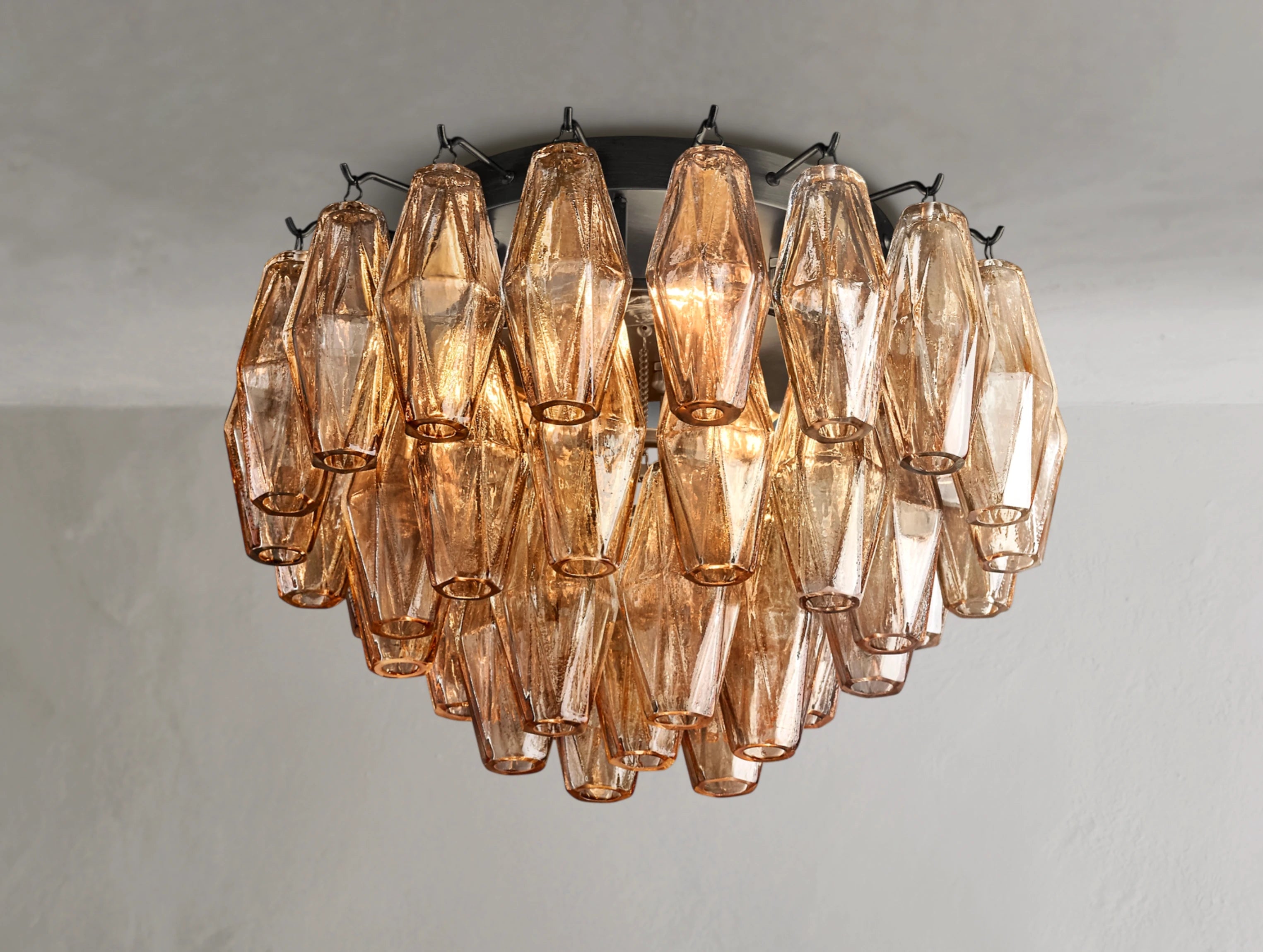 Jayara Glass Flushmount