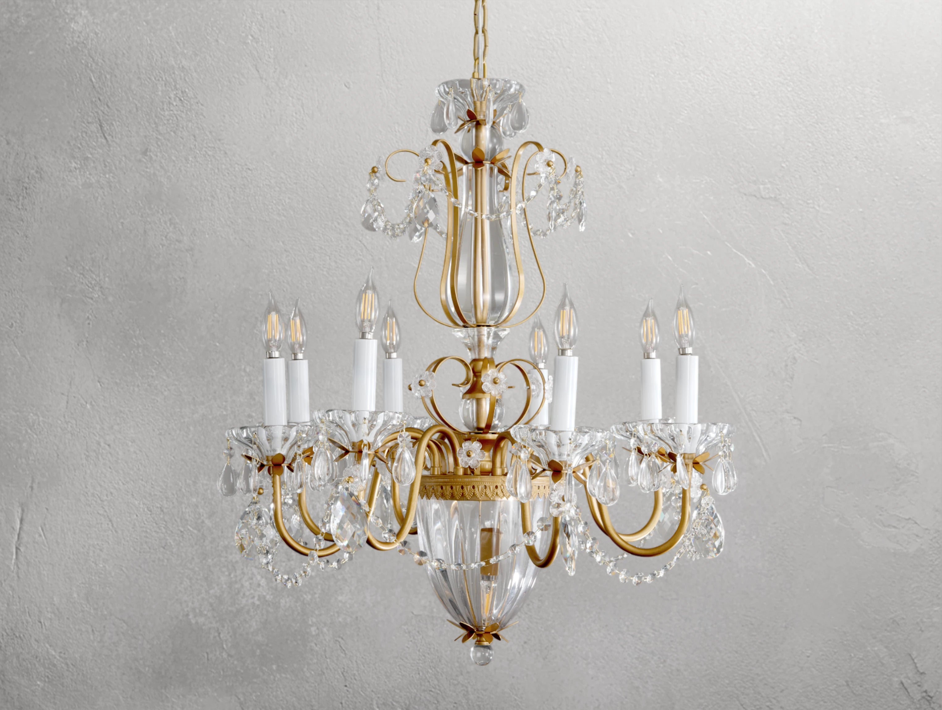 Bagalt Crystal Round Chandelier