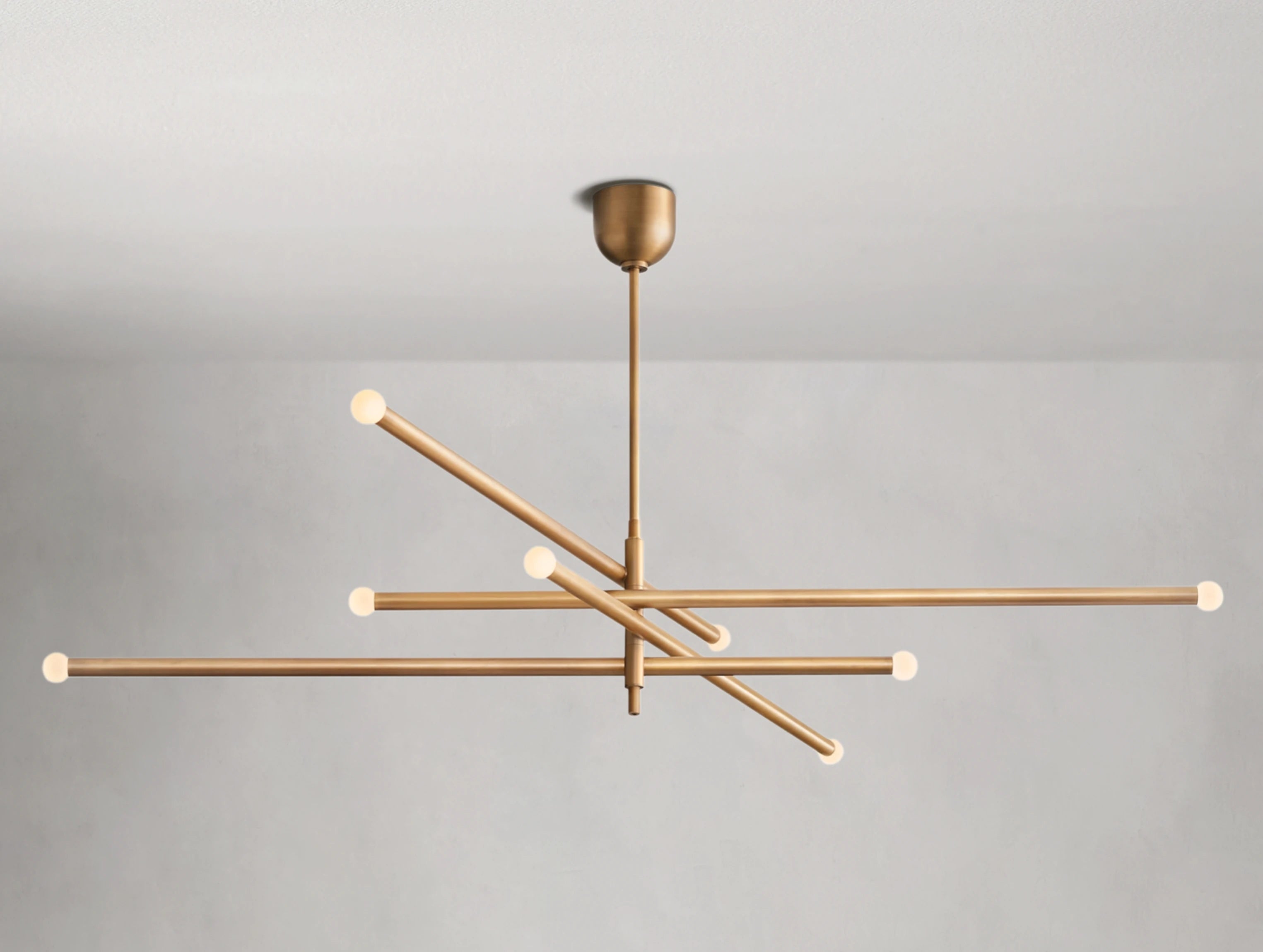 Roundseau 8-Light Mobile Etched Chandelier