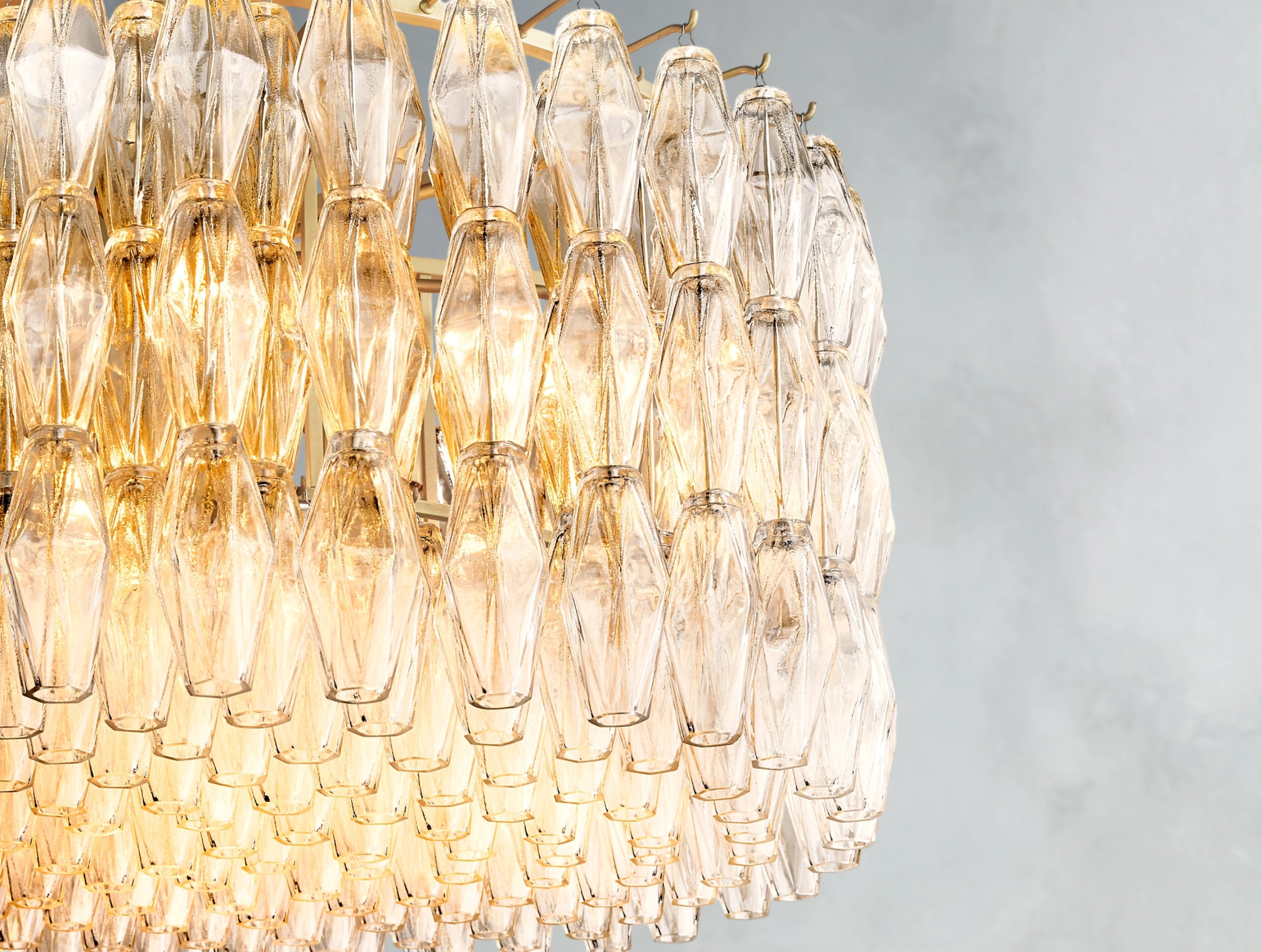 Jayara Glass Round Chandelier