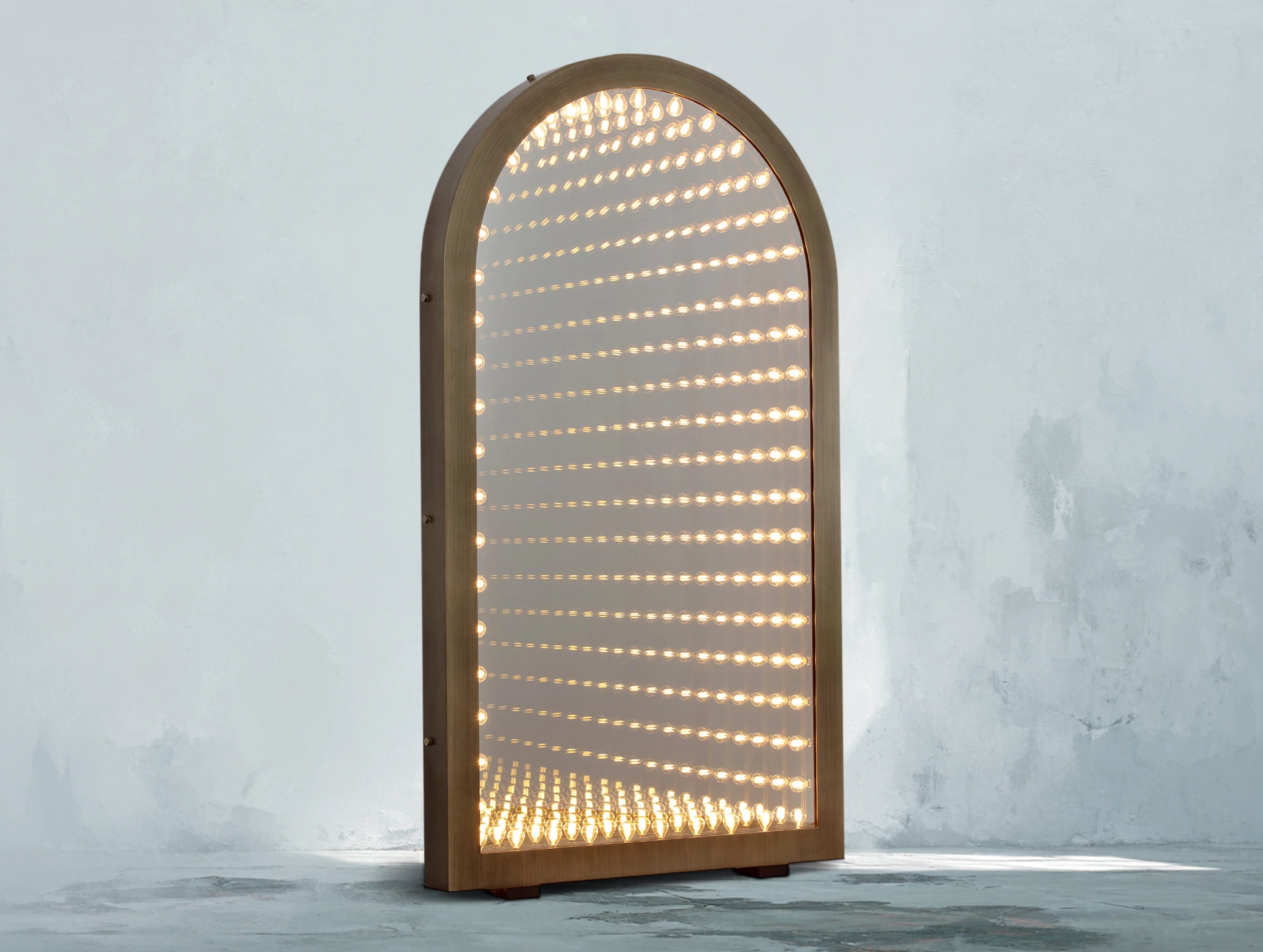 Timeless Gate Floor Mirror