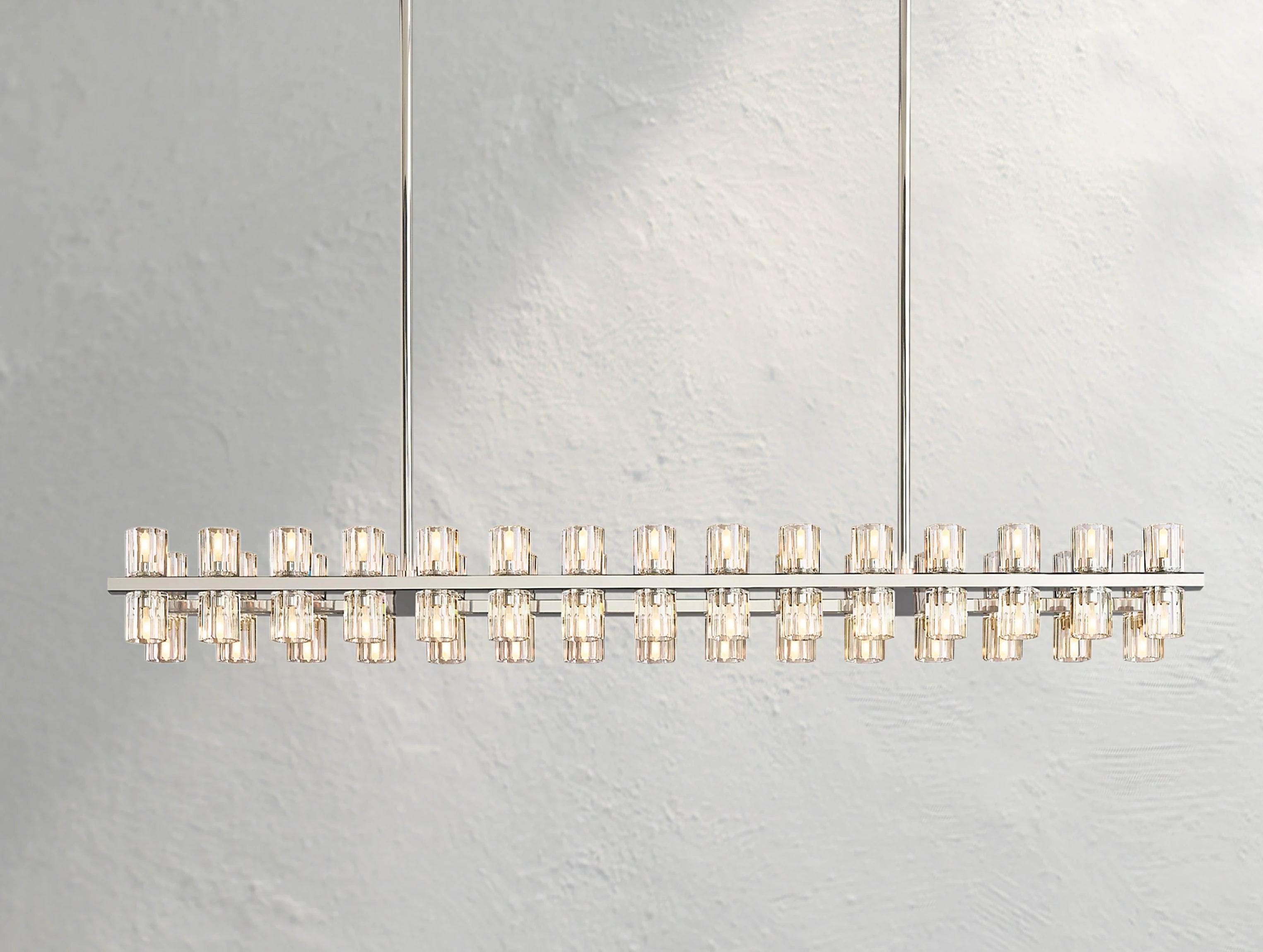 Gearra LED Rectangular Chandelier