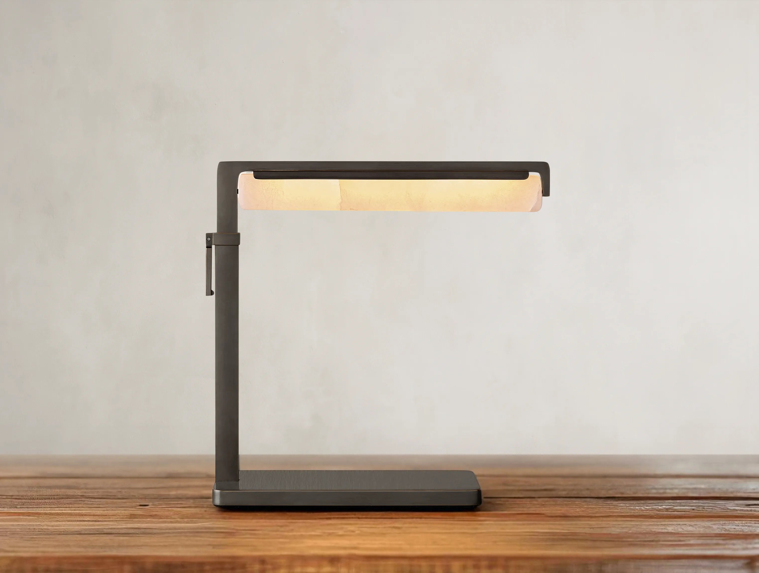 Ardubon Alabaster Task Table Lamp