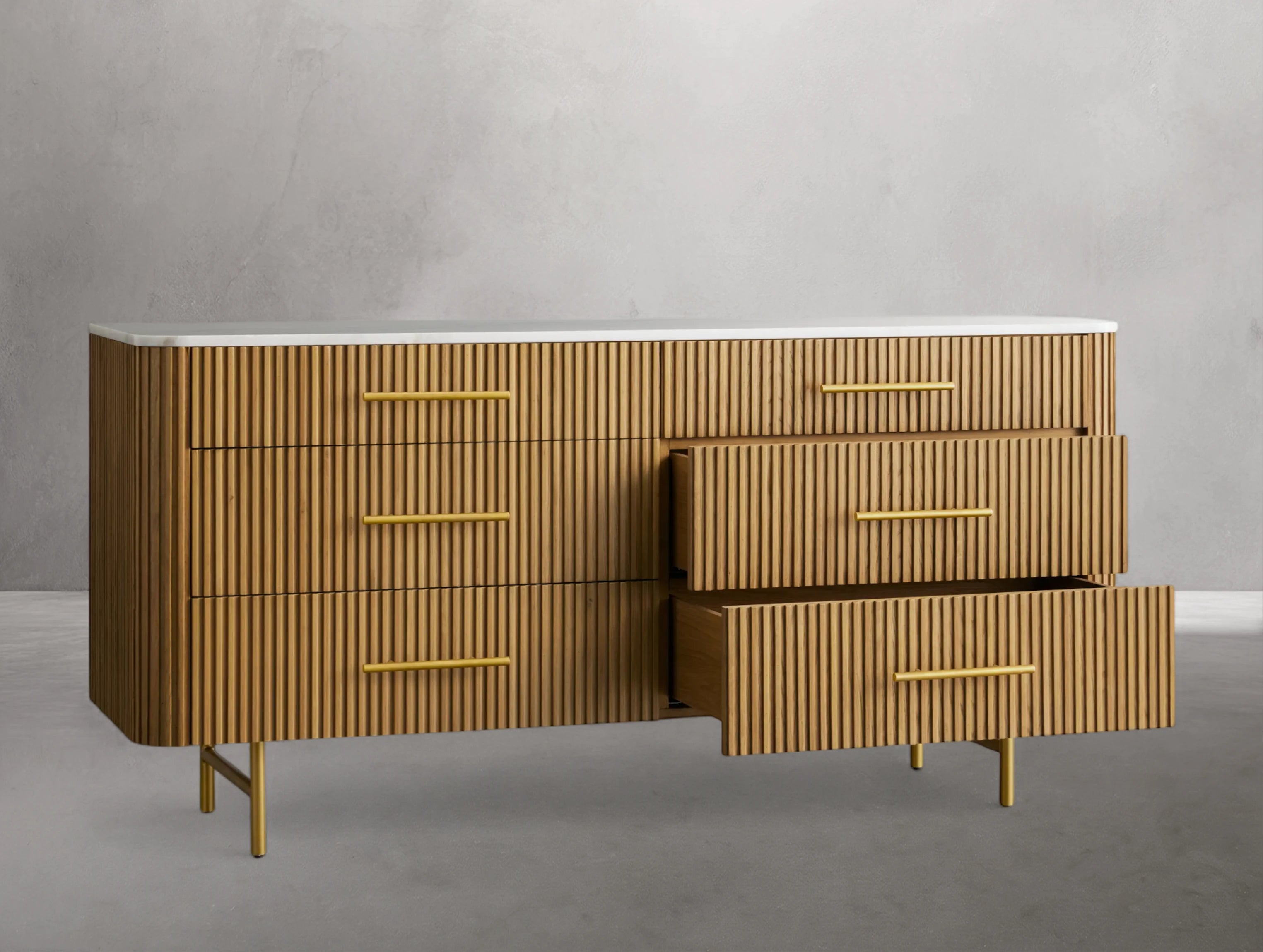 Rolphin Six-Drawer Dresser