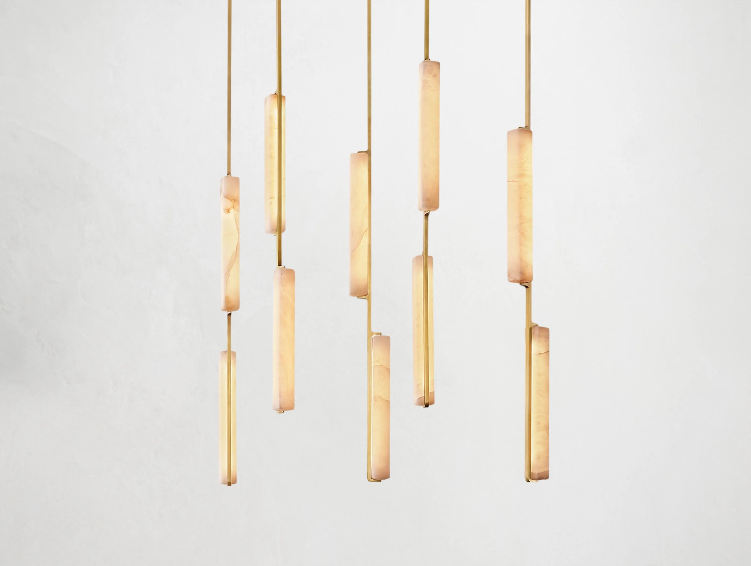 Ardubon Alabaster Linear Chandelier