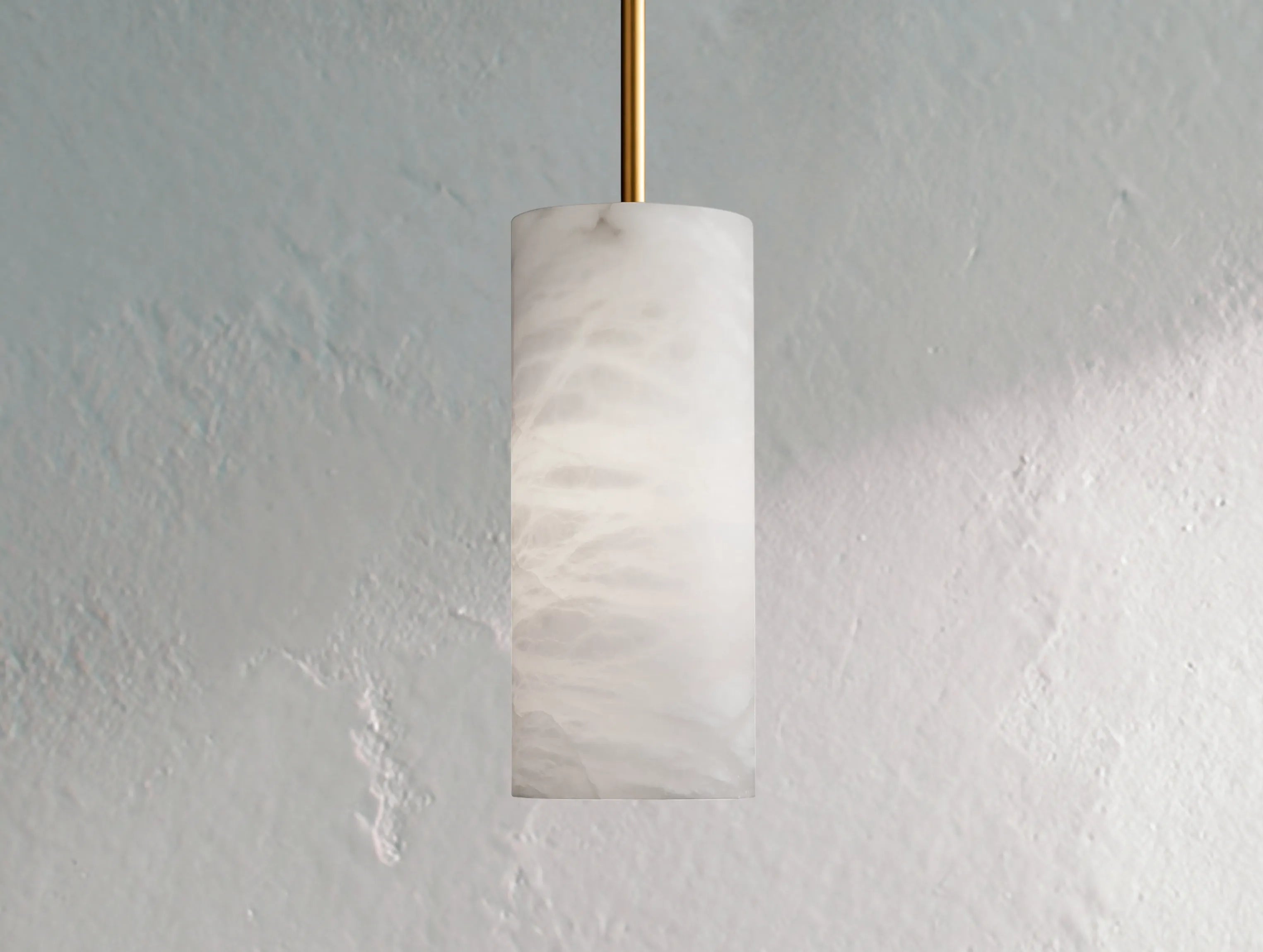 Roins Alabaster Cylinder Pendant