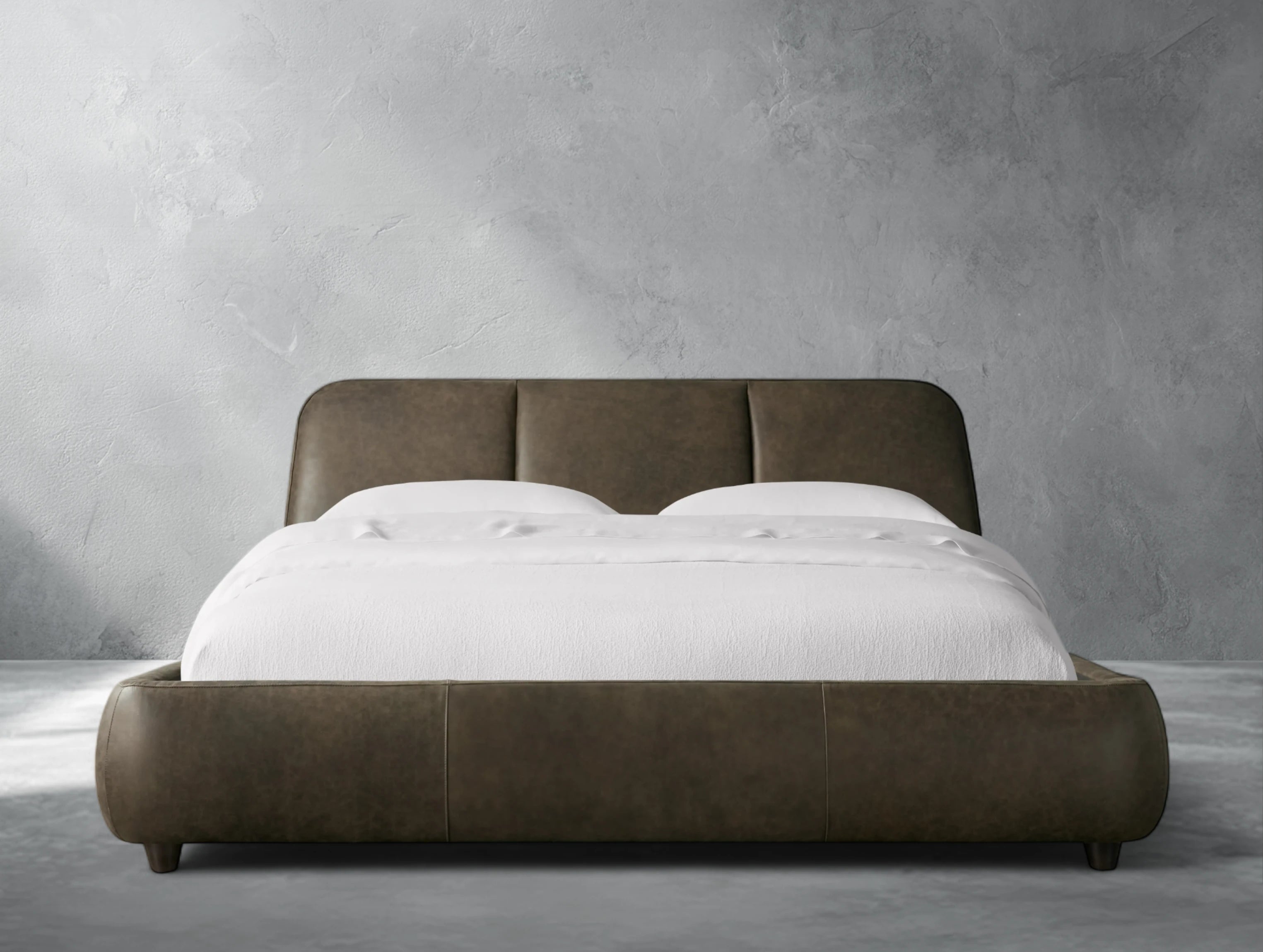 Liknnan Leather Bed