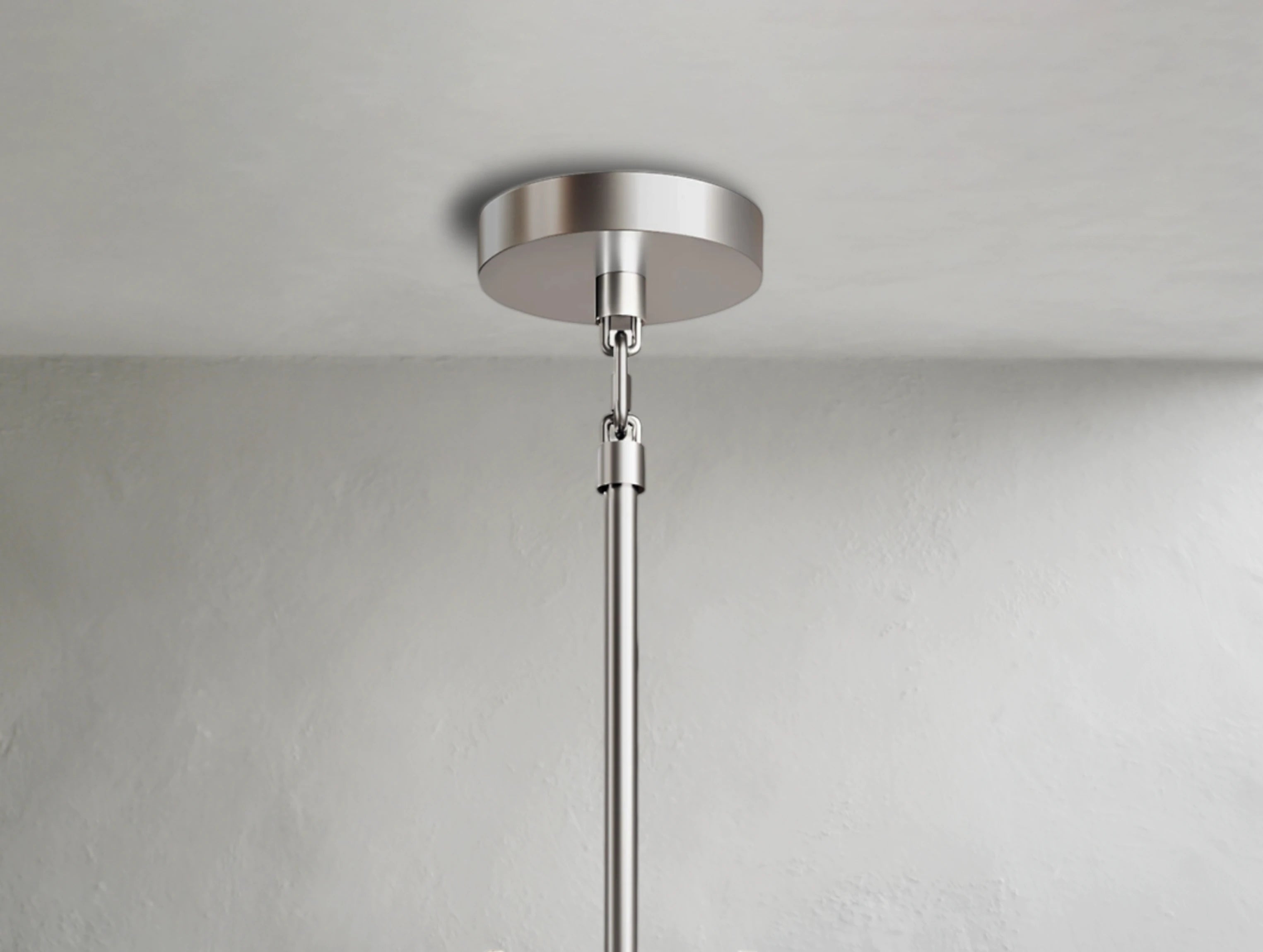 Dryice Glass Round Chandelier