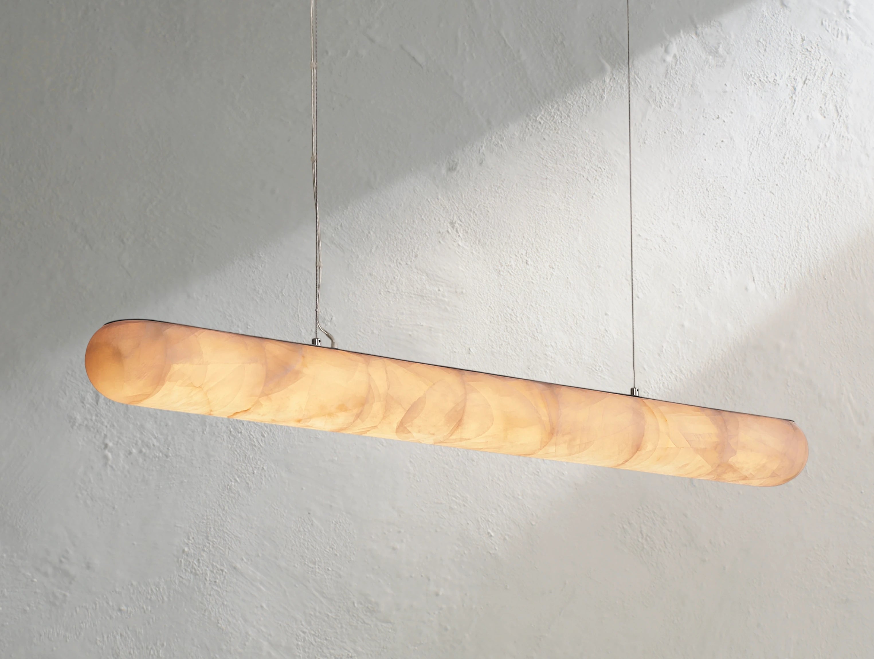 Hamary Linear Alabaster Chandelier