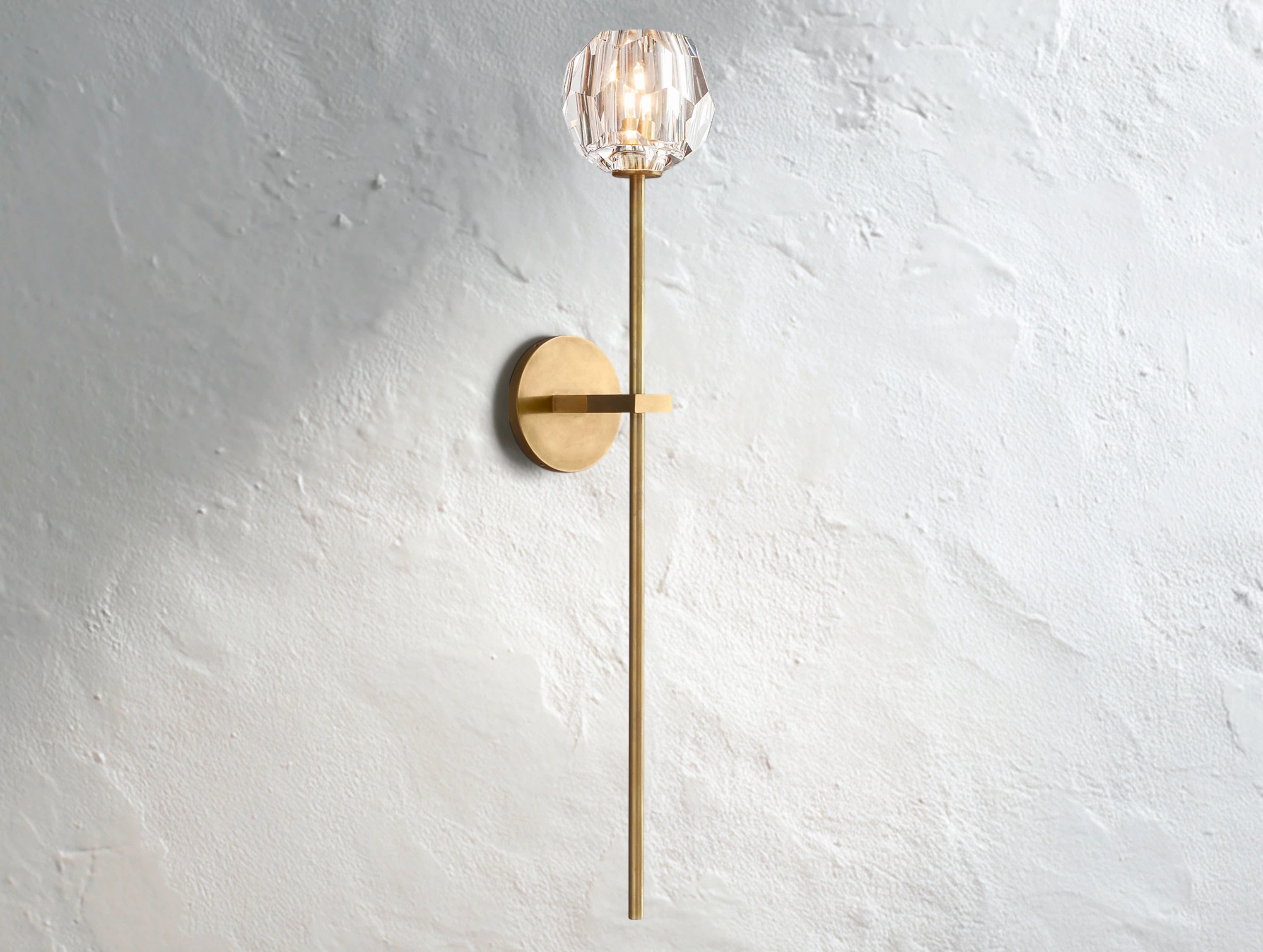Orbital Cristal Glass Grand Sconce