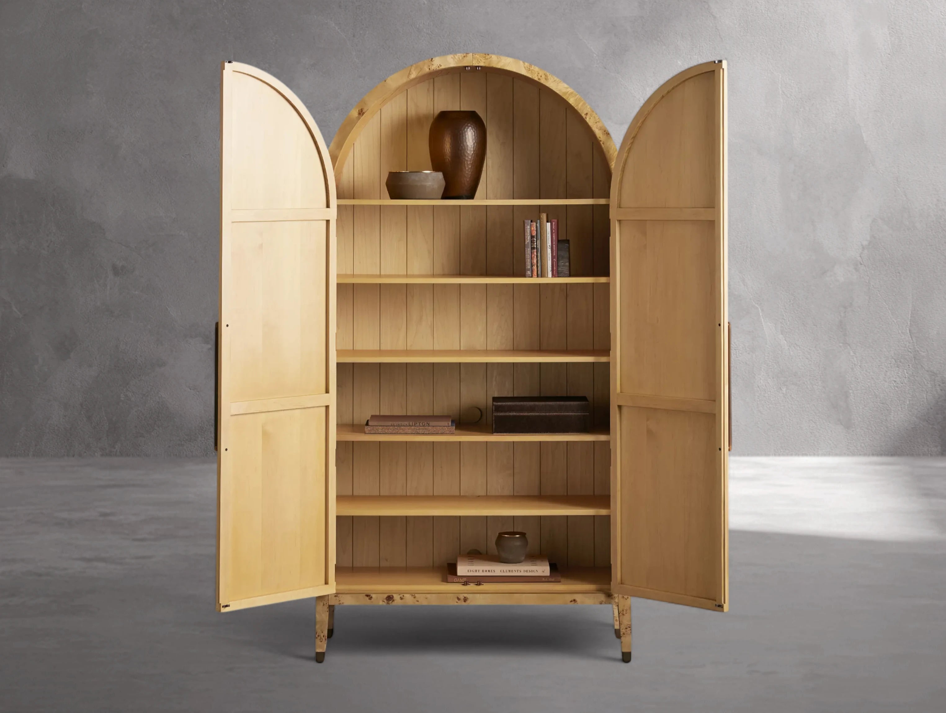 Hottiy Burl Cabinet