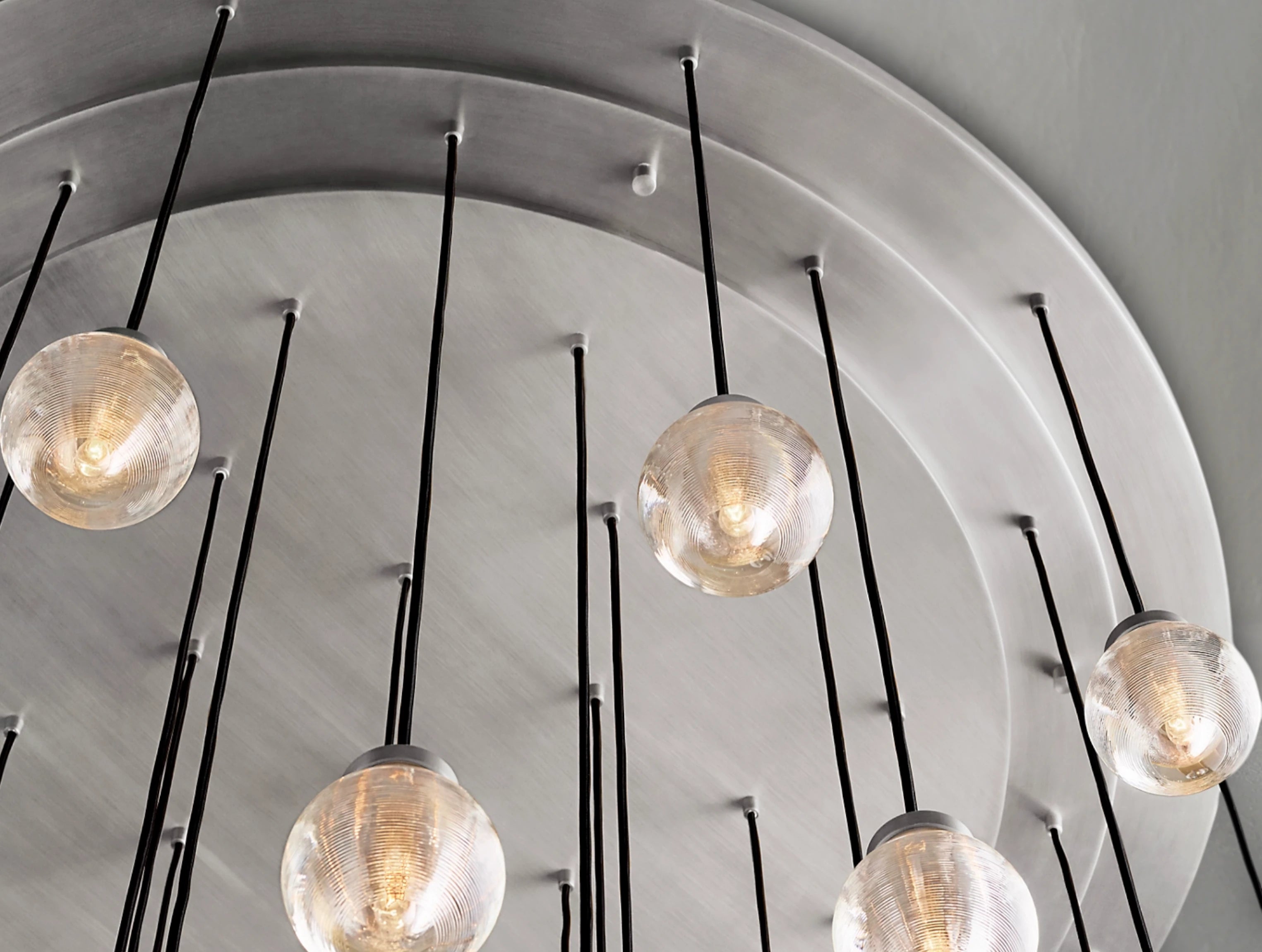 Pearl Balls Round Chandelier