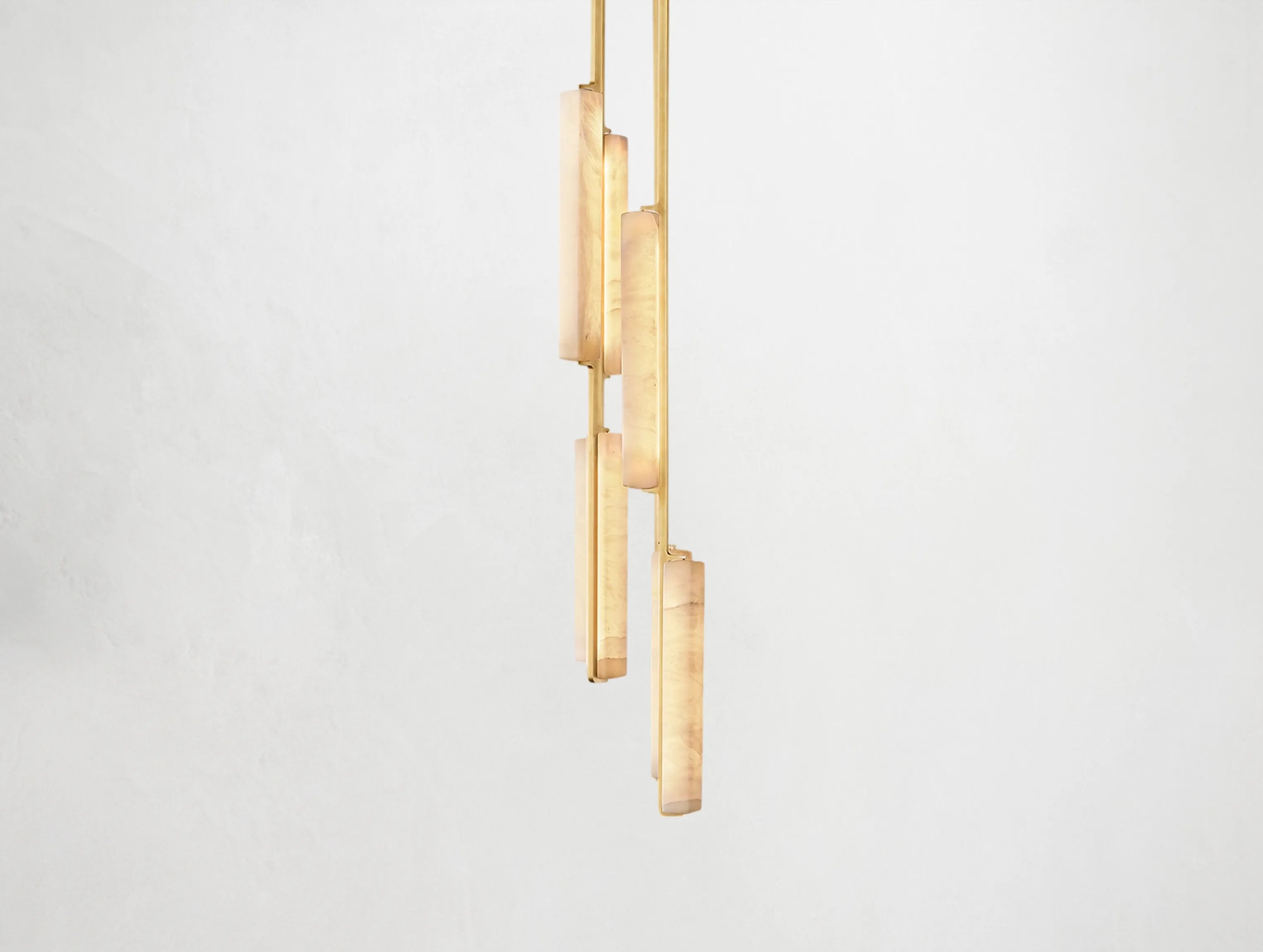 Ardubon Alabaster Linear Chandelier