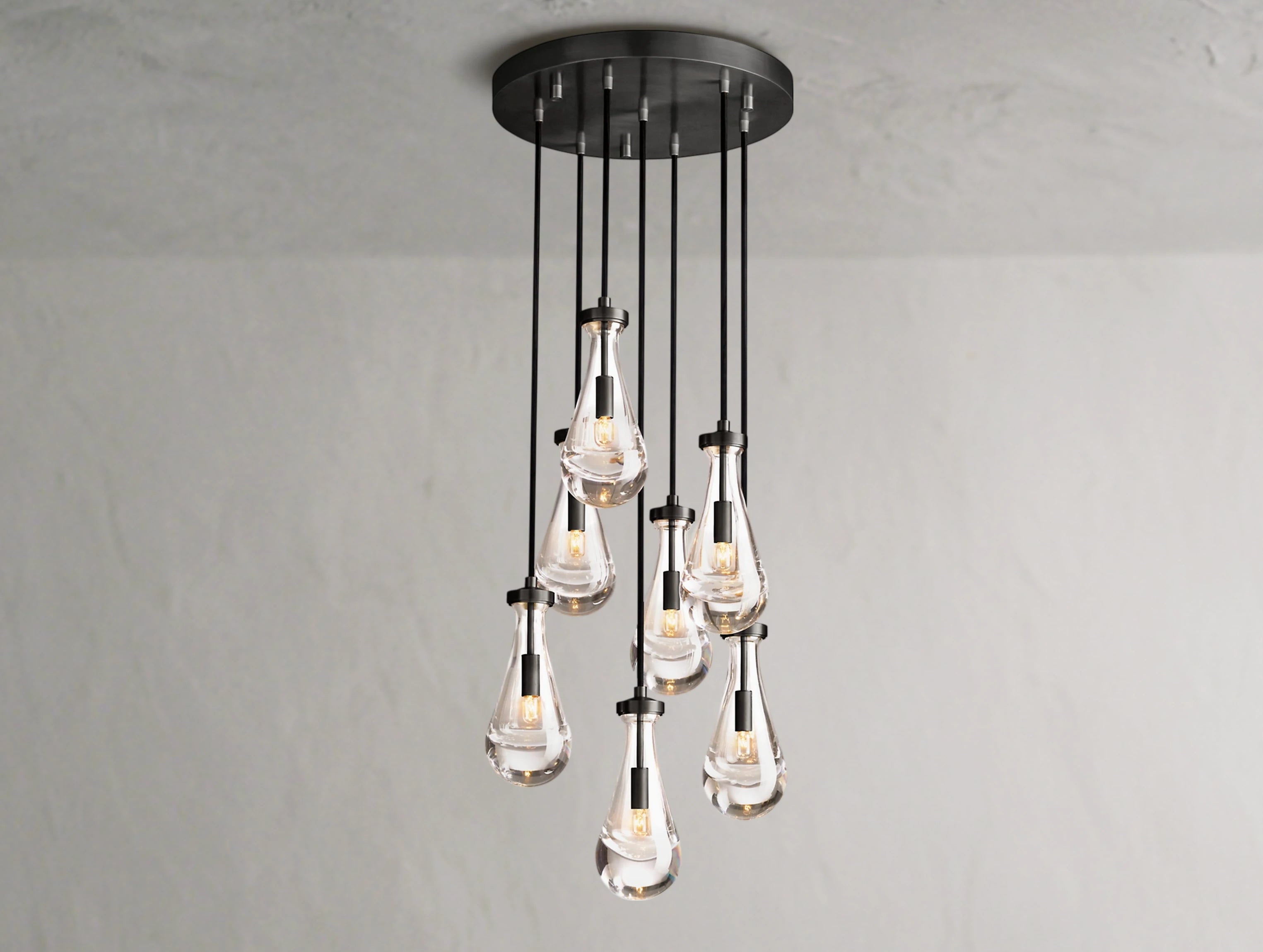 Rainfall Round Chandelier