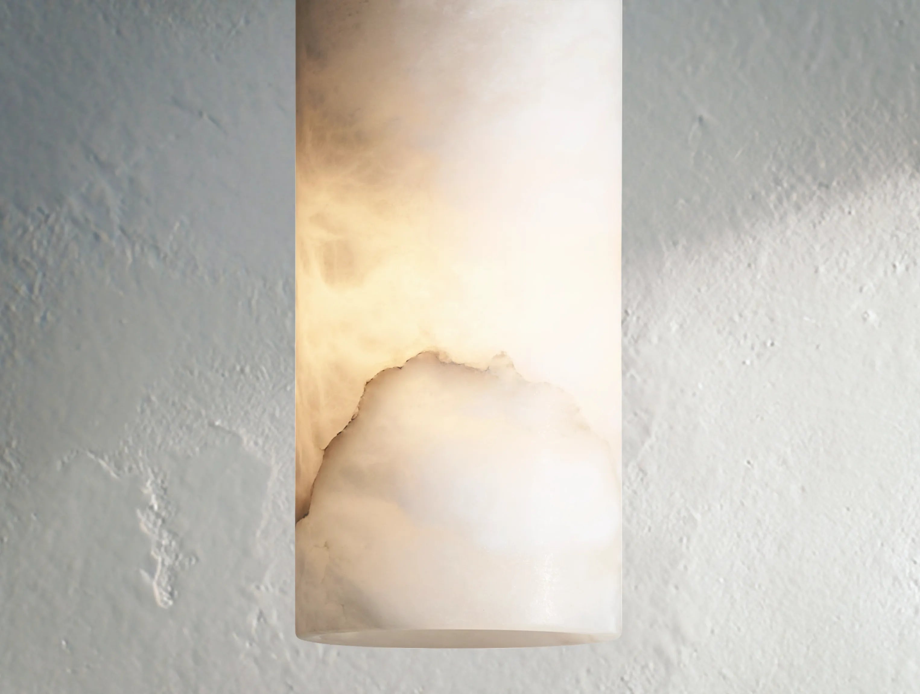 Roins Alabaster Cylinder Pendant