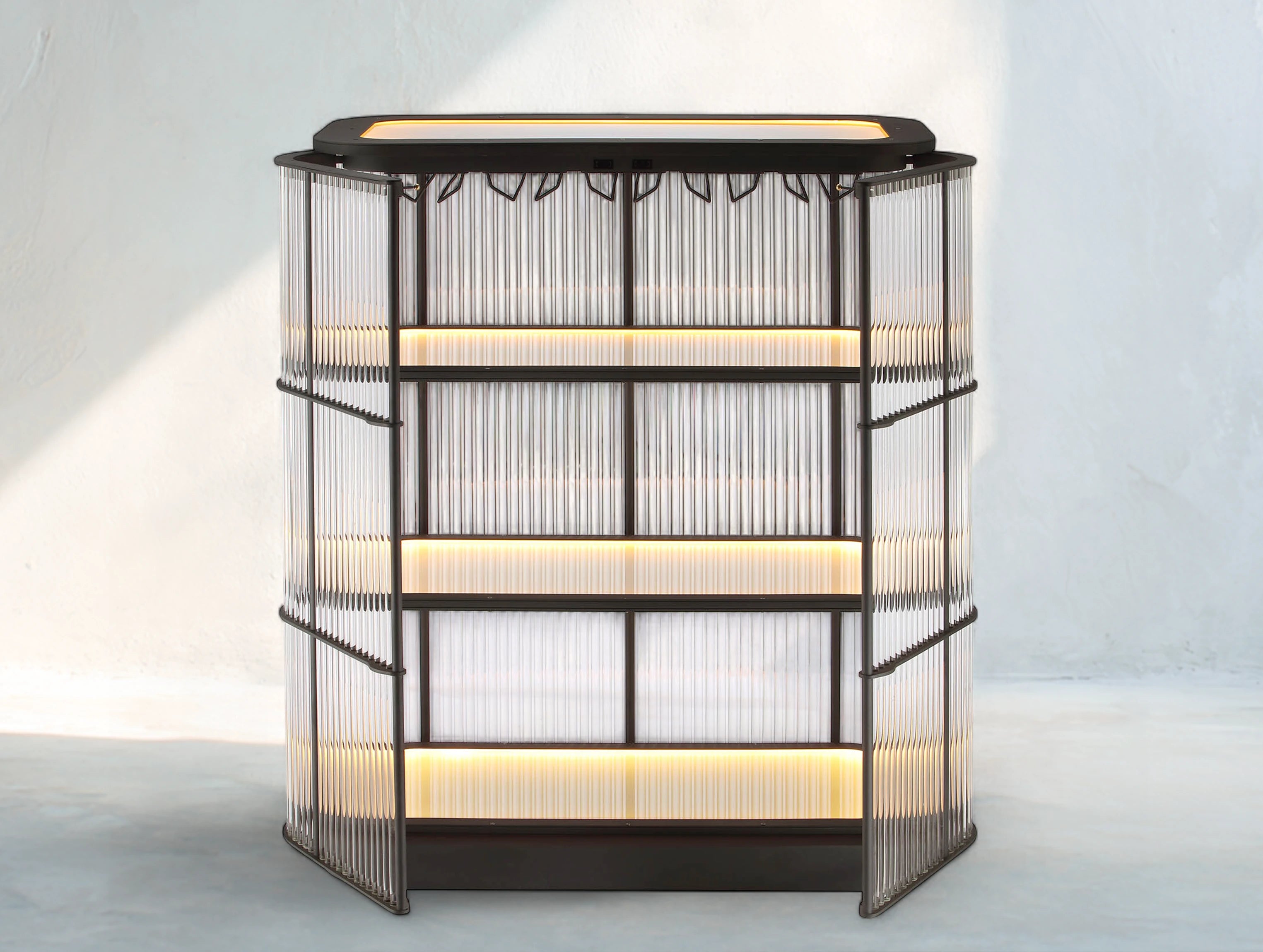 Rotis Rectangle Bar Cabinet