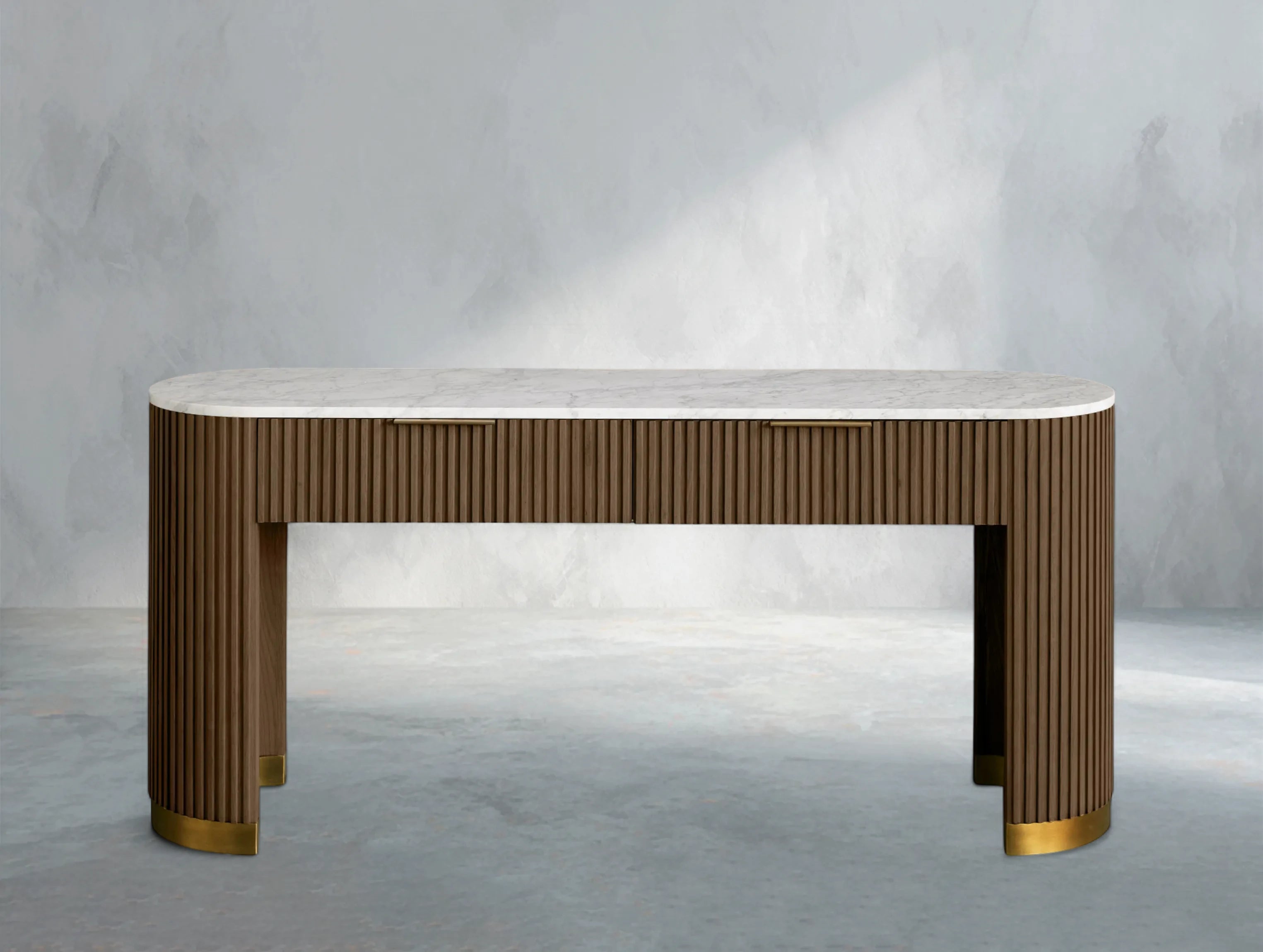 Rolphin Storage Console Table