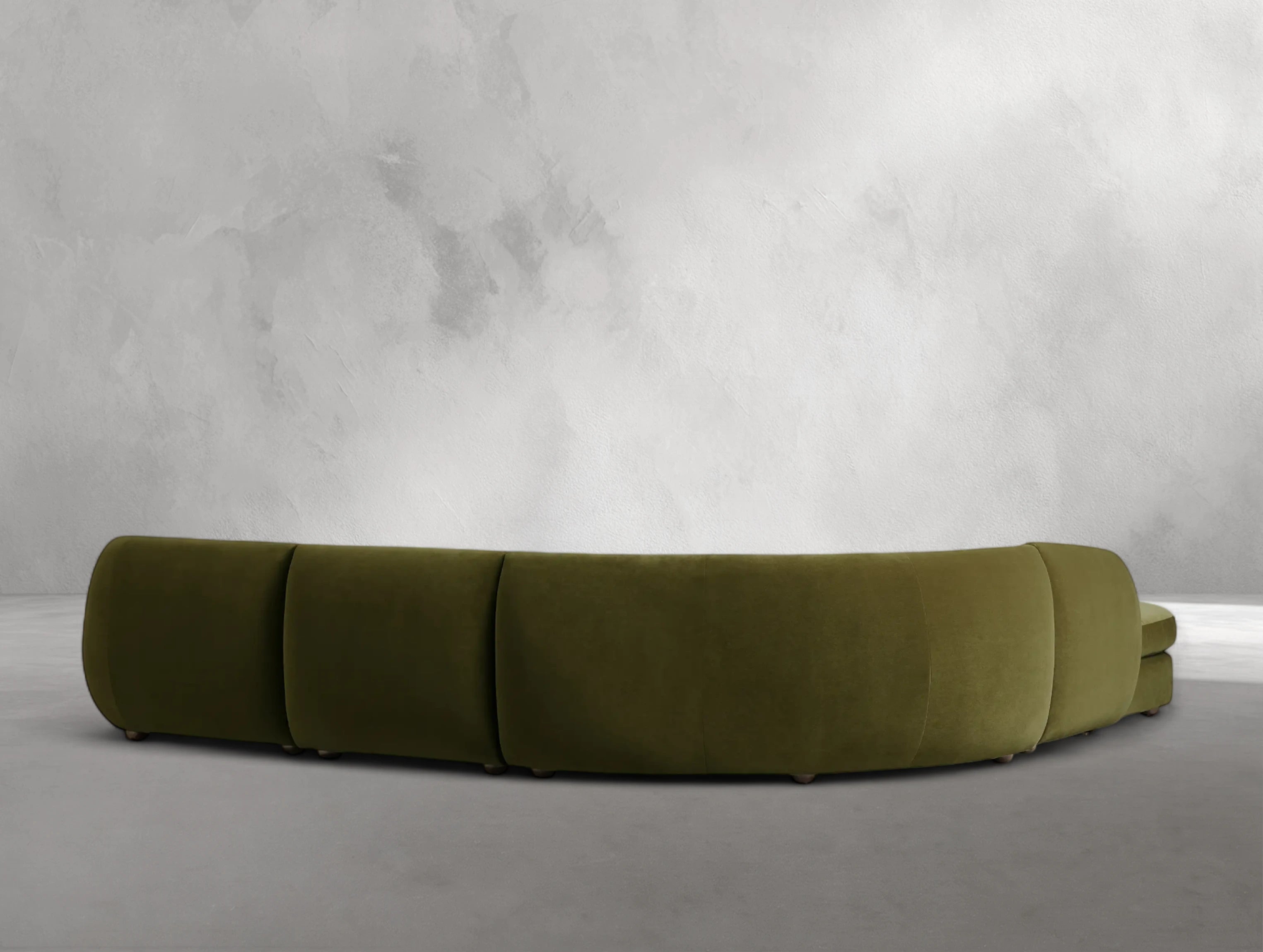 Milay Four-Piece Bumper Sectional
