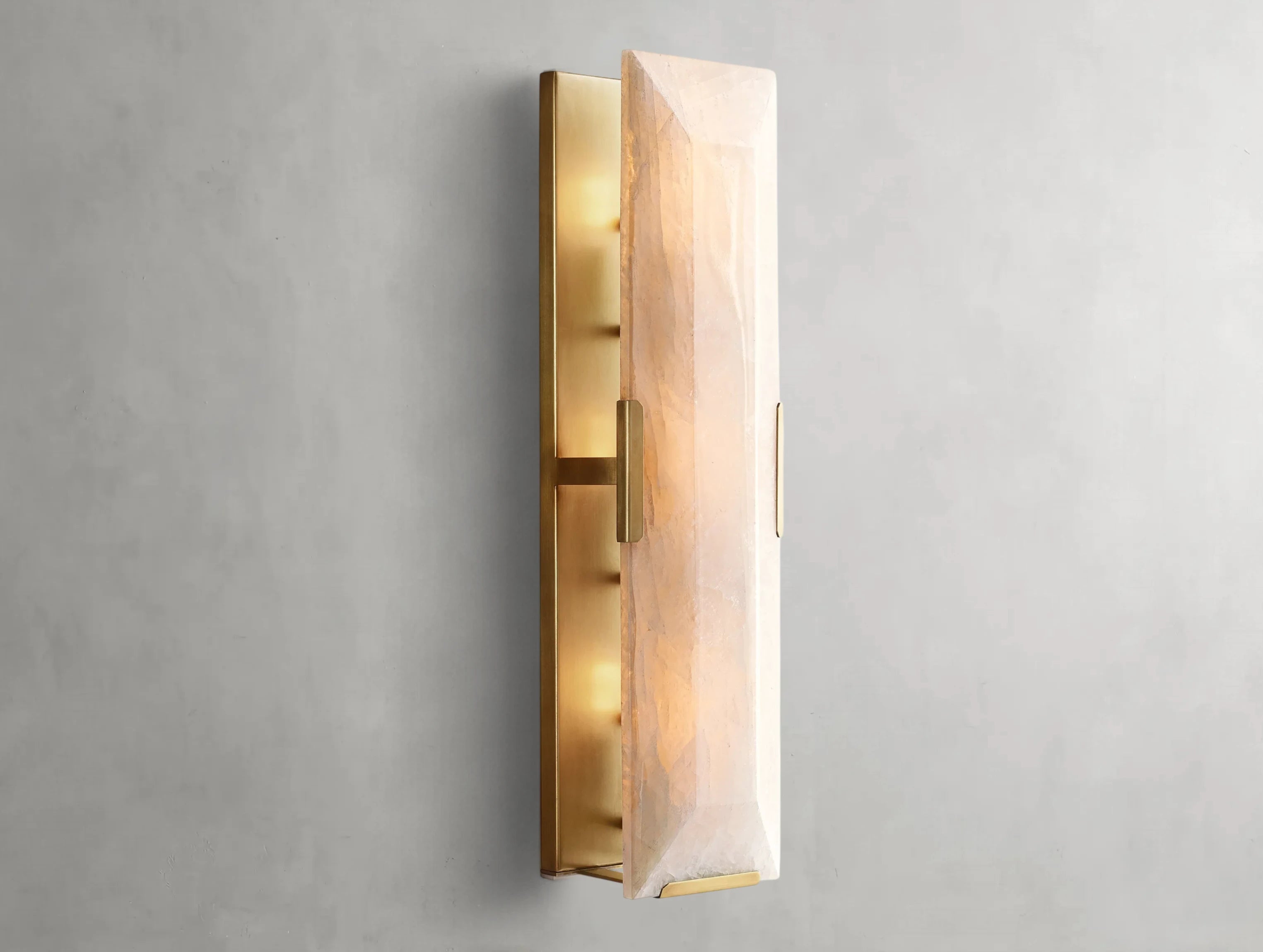 Valonne Calcite Linear Sconce
