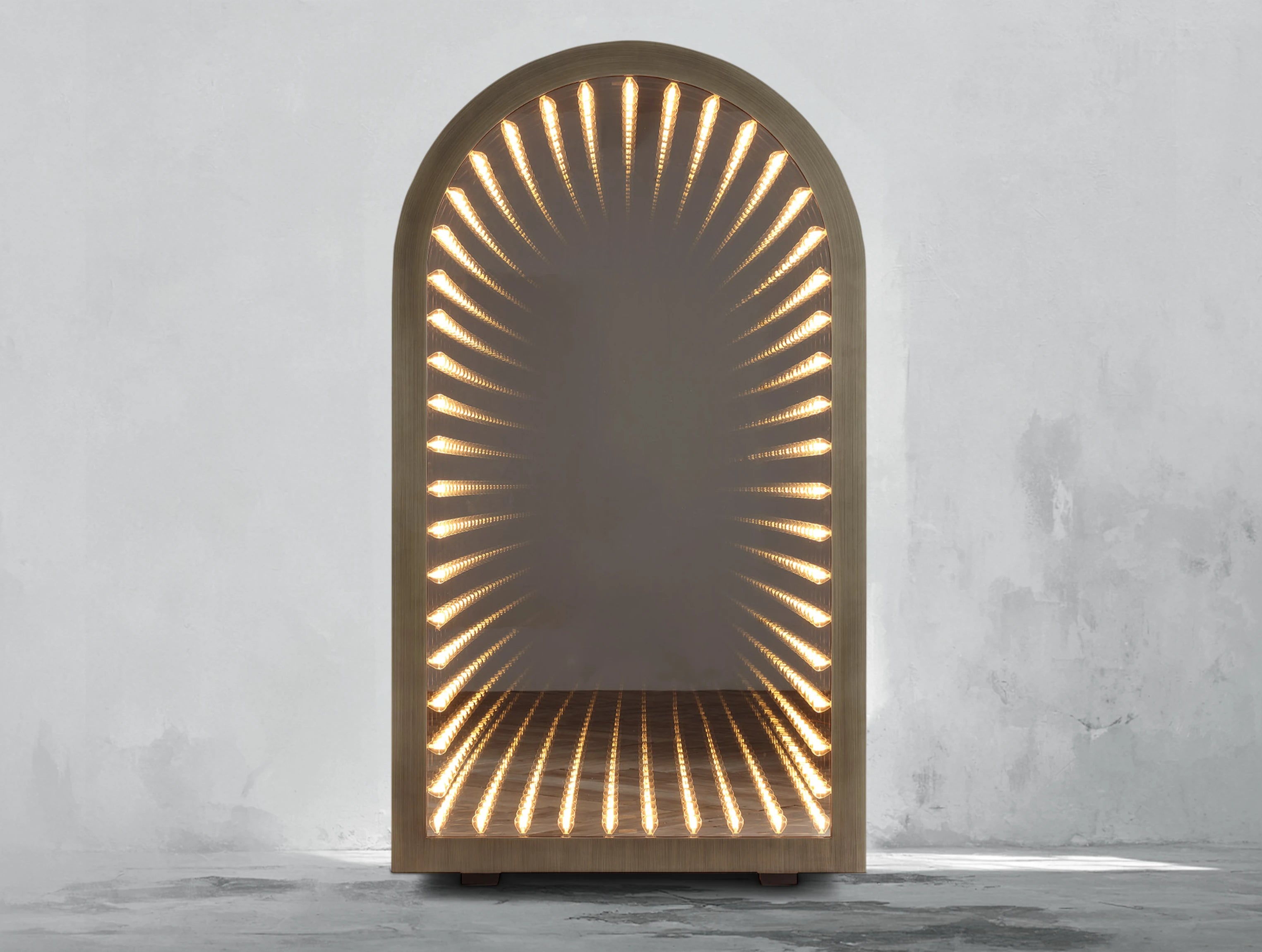 Timeless Gate Floor Mirror