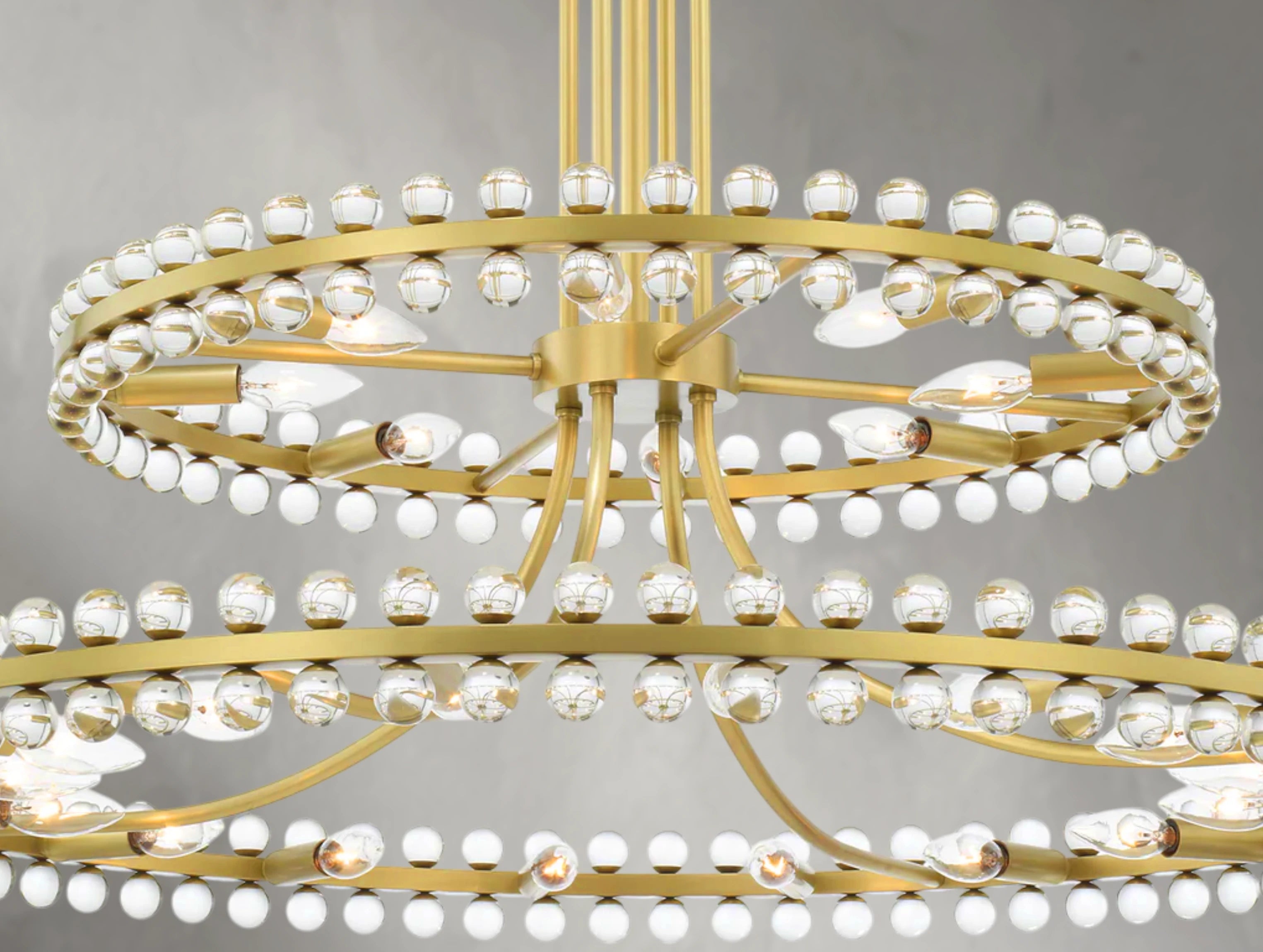 Karachi Two-Tier Round Chandelier