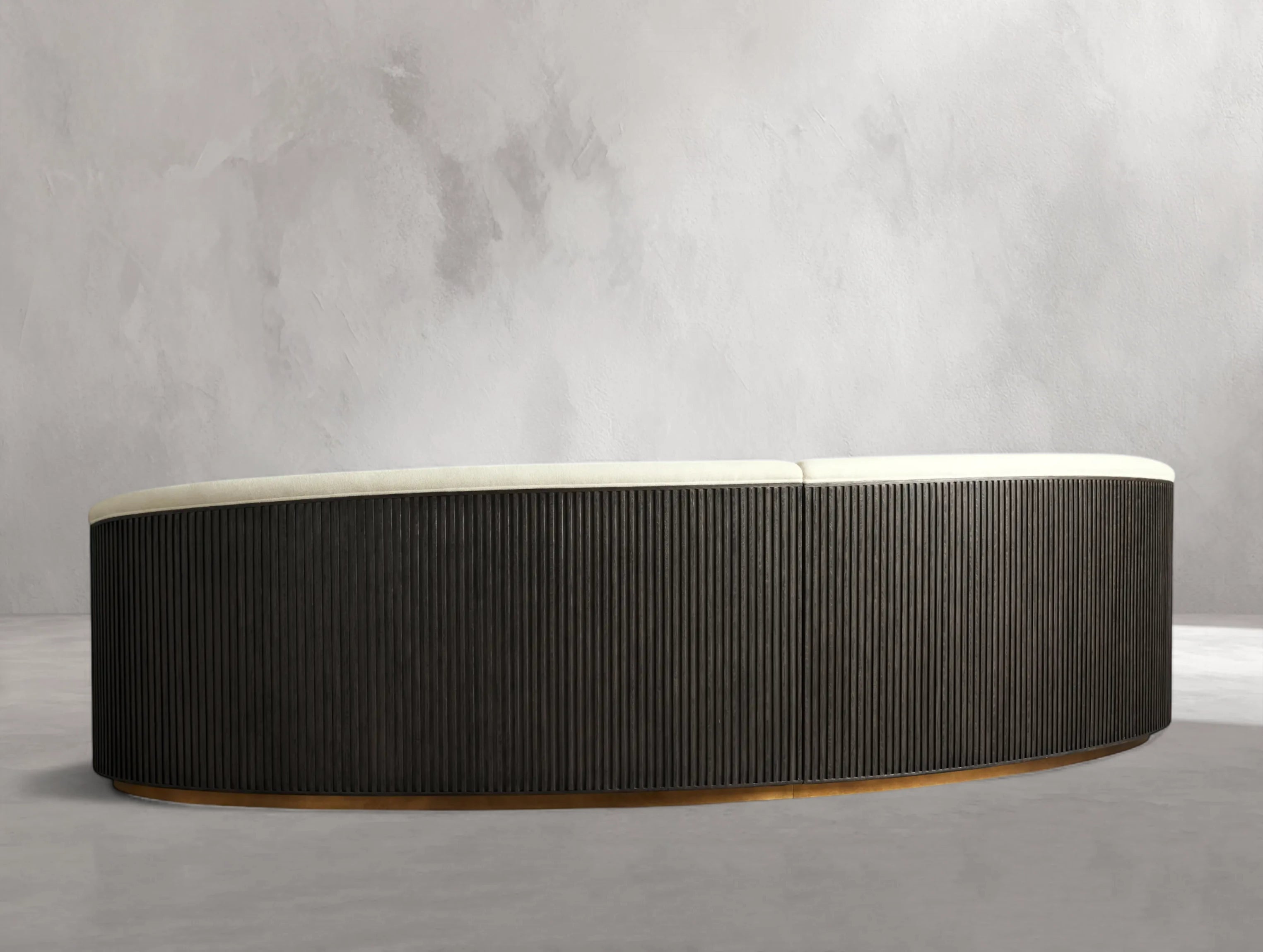 Rolphin Two-Piece Curved Sofa