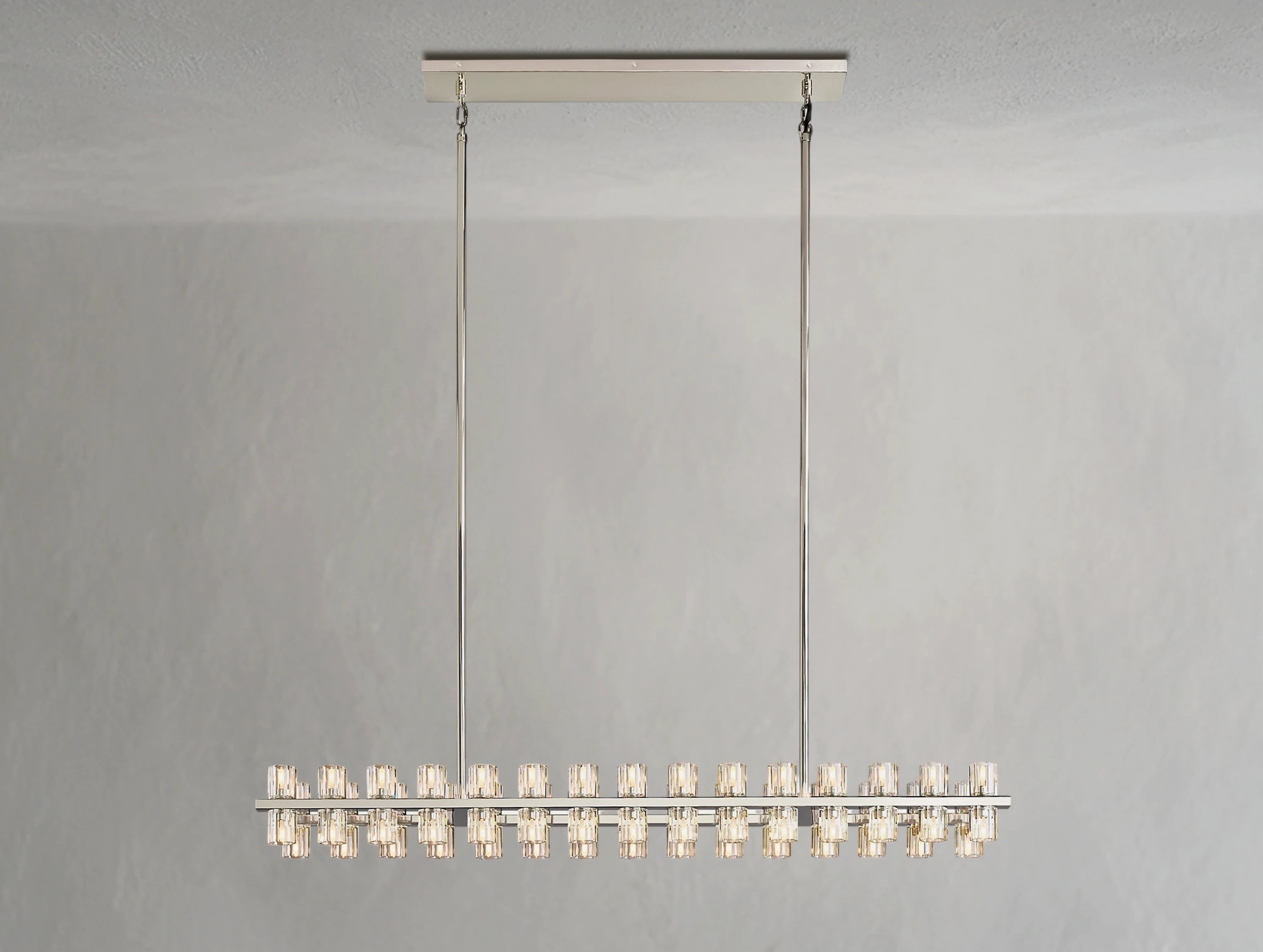 Gearra LED Rectangular Chandelier
