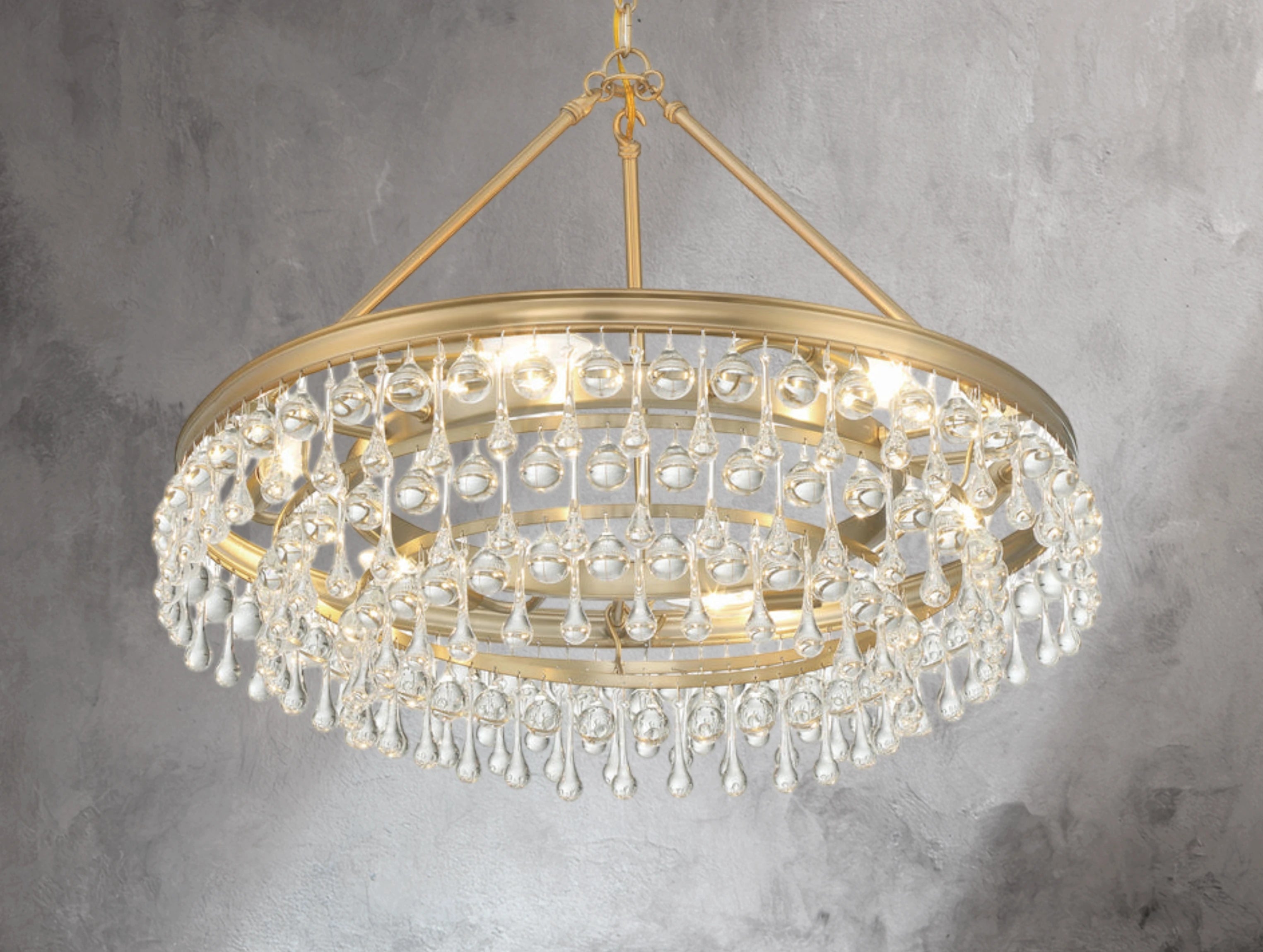 Scolid Tiered Chandelier